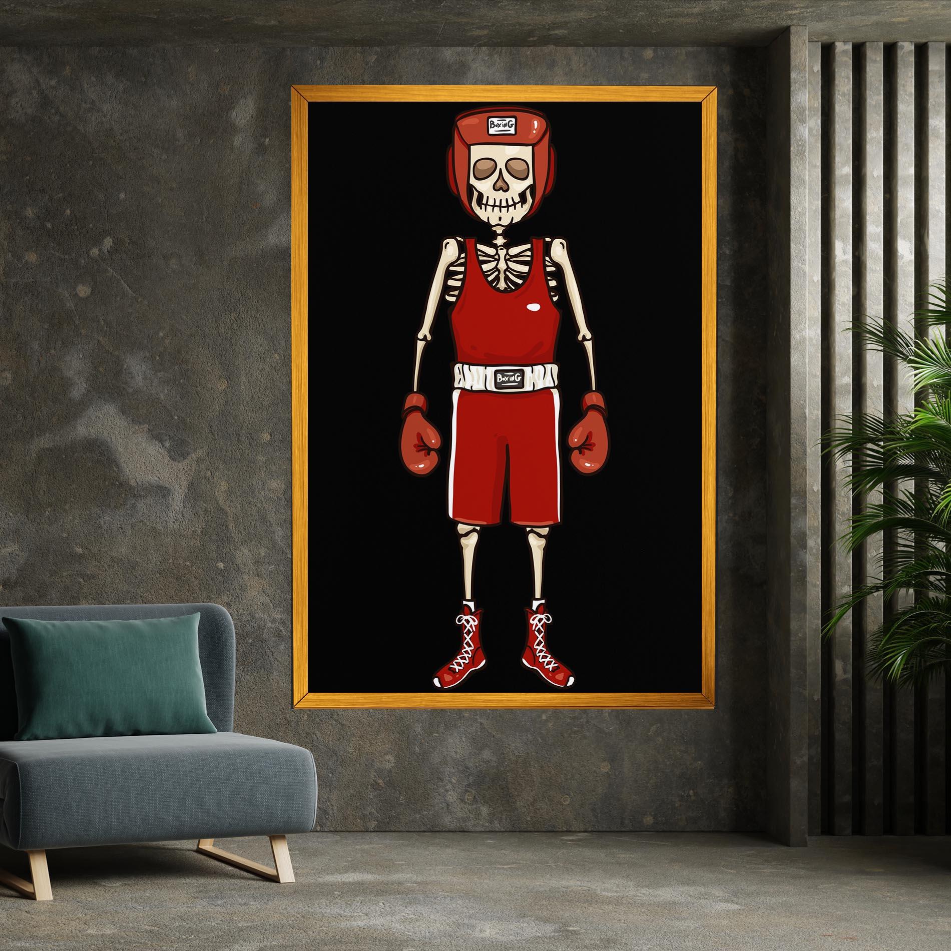 Tablou Canvas Bones Box mockup 7