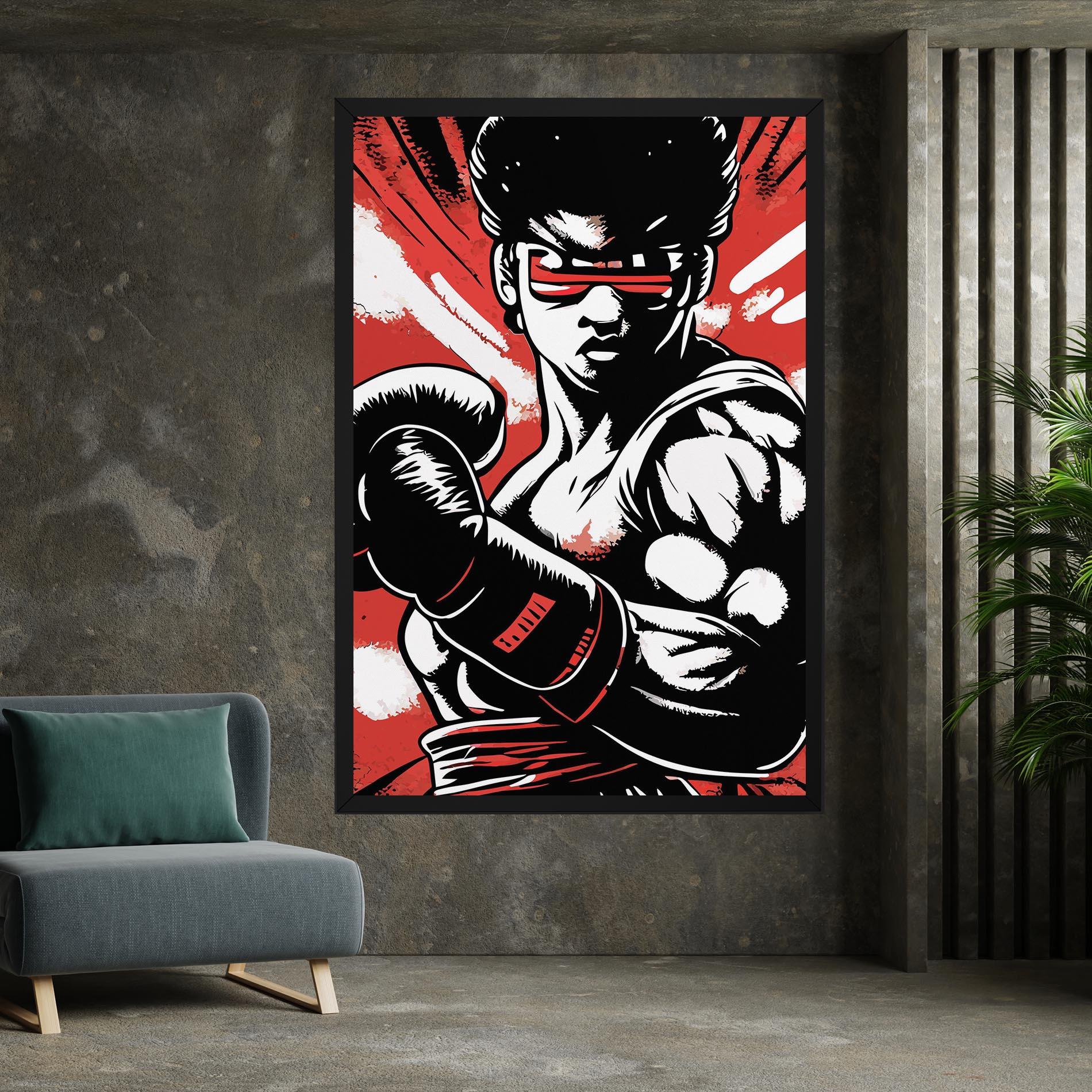 Tablou Canvas Video Game Box mockup 7