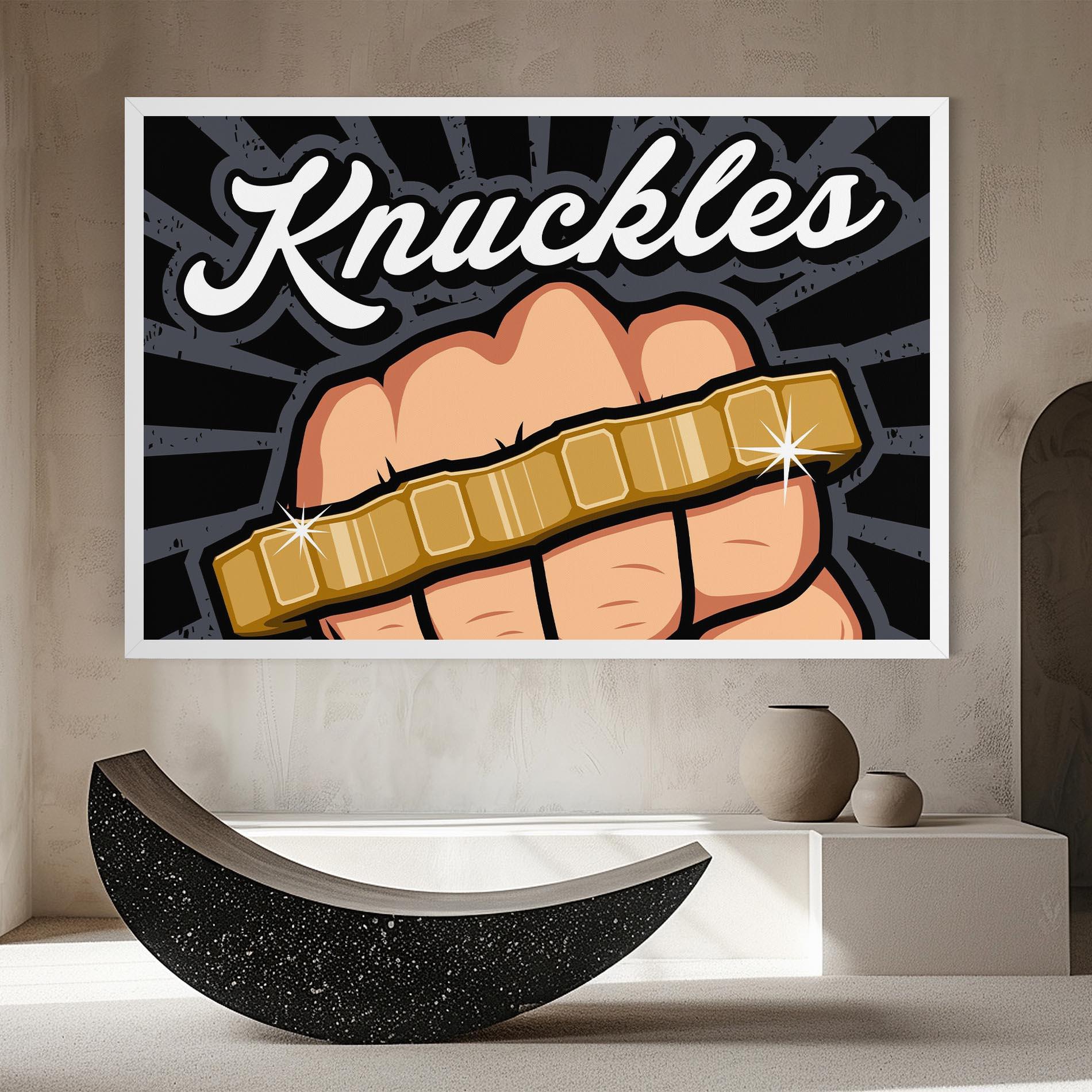 Tablou Canvas Knuckles mockup 8