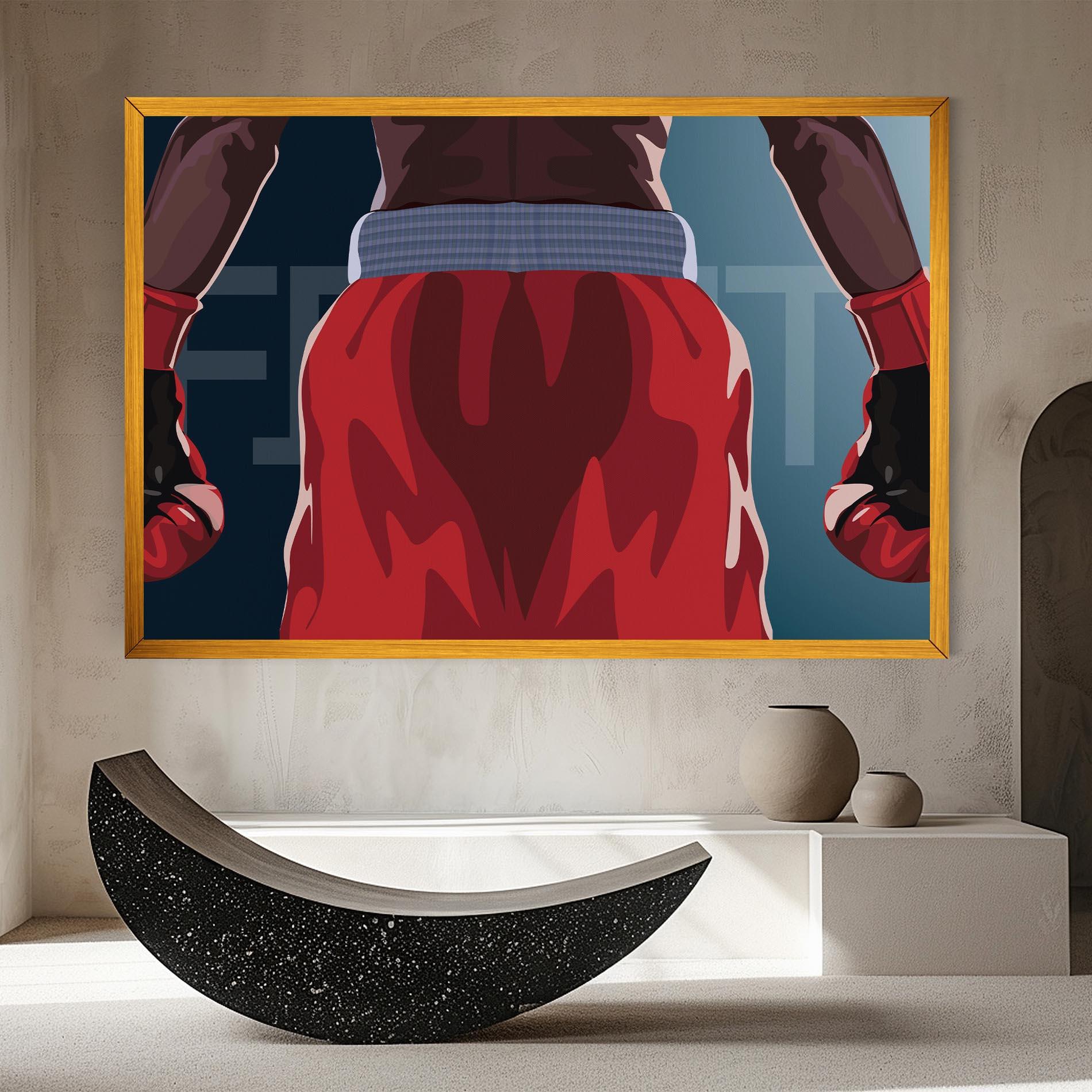 Tablou Canvas Fight Box mockup 8