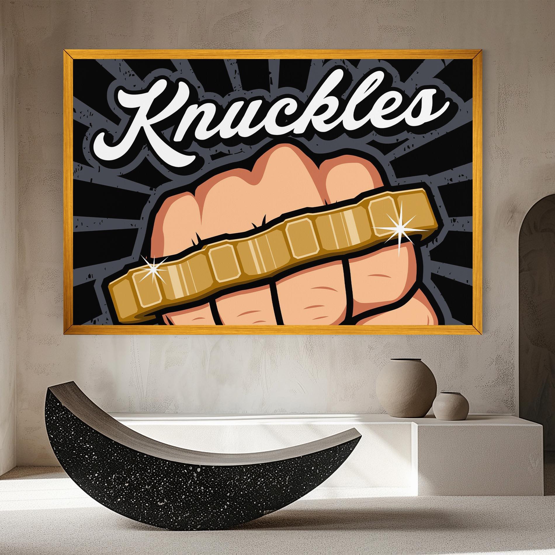 Tablou Canvas Knuckles mockup 8