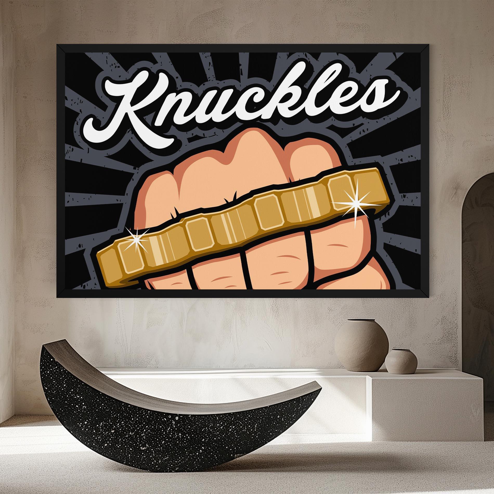 Tablou Canvas Knuckles mockup 8