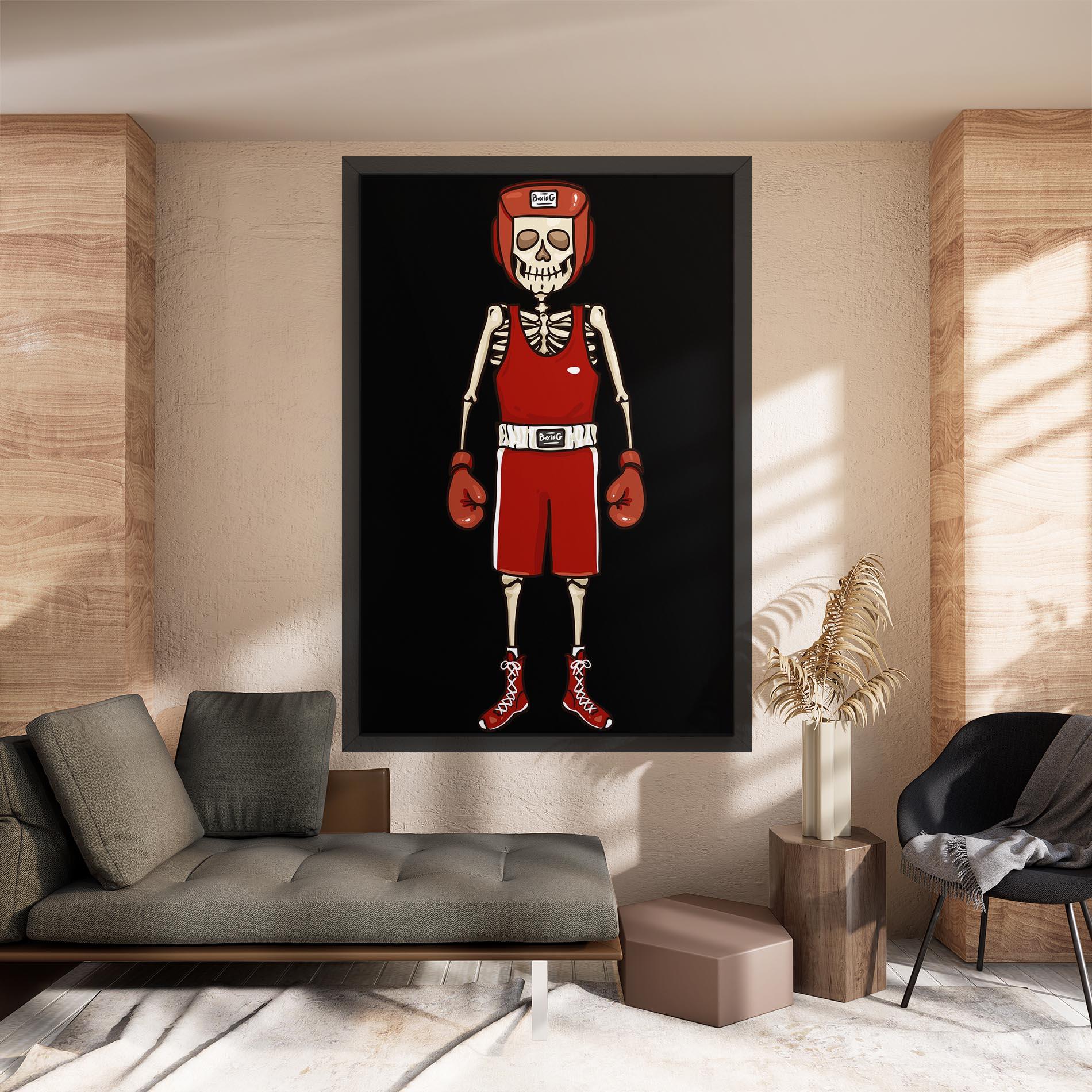 Tablou Canvas Bones Box mockup 8