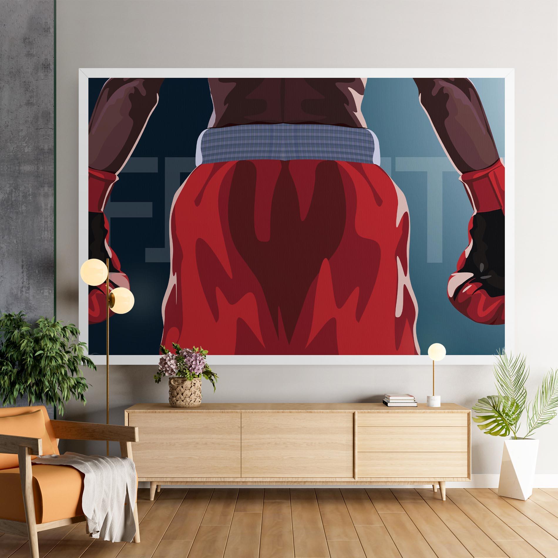 Tablou Canvas Fight Box mockup 9