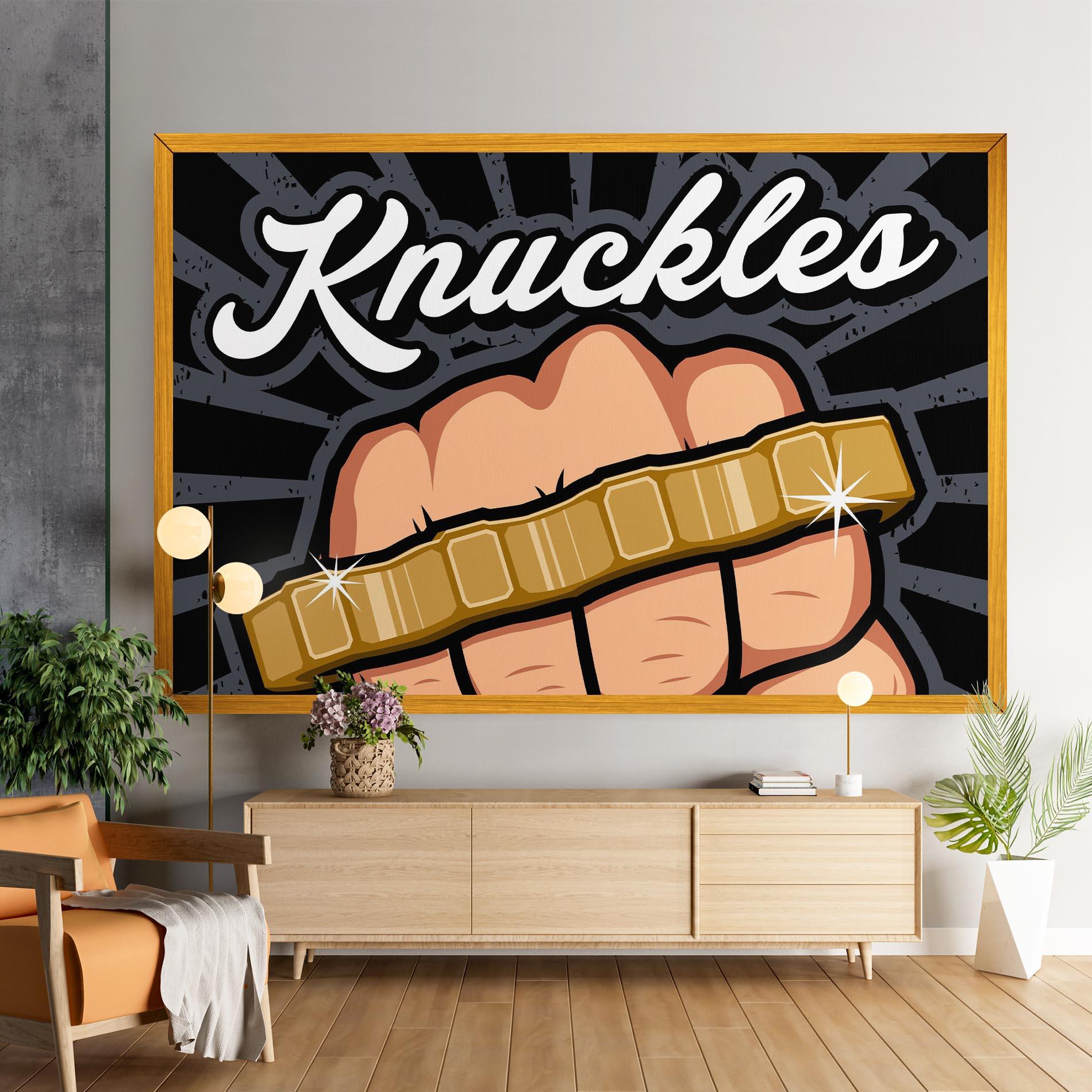 Tablou Canvas Knuckles mockup 9