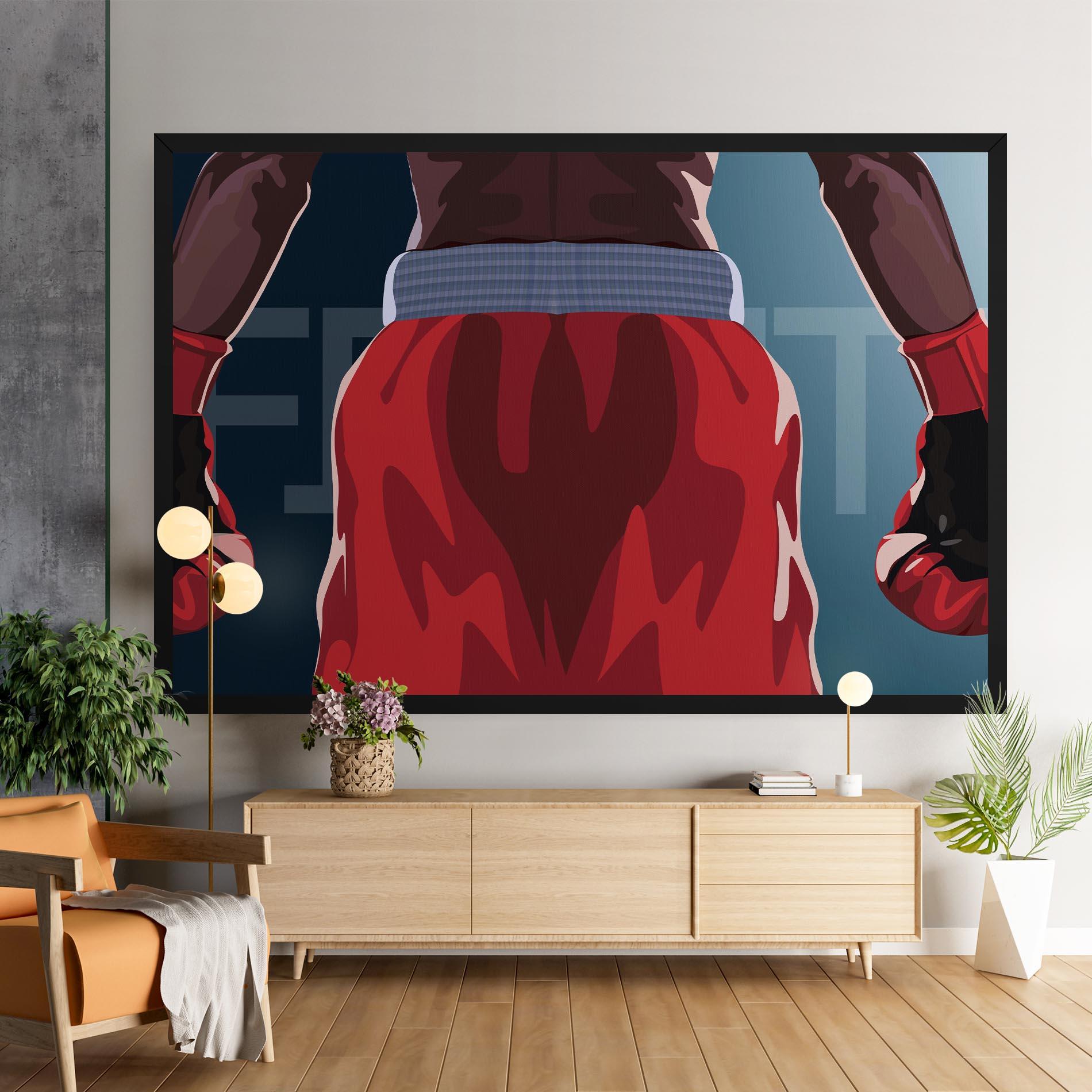 Tablou Canvas Fight Box mockup 9