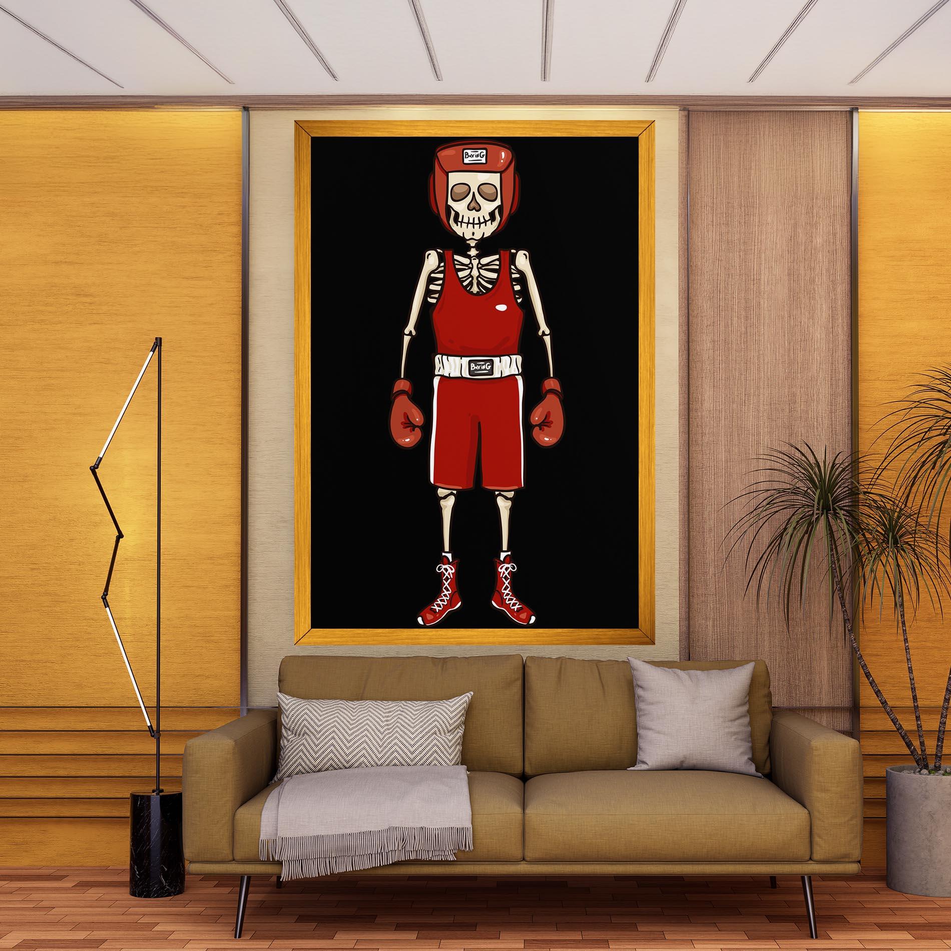 Tablou Canvas Bones Box mockup 9