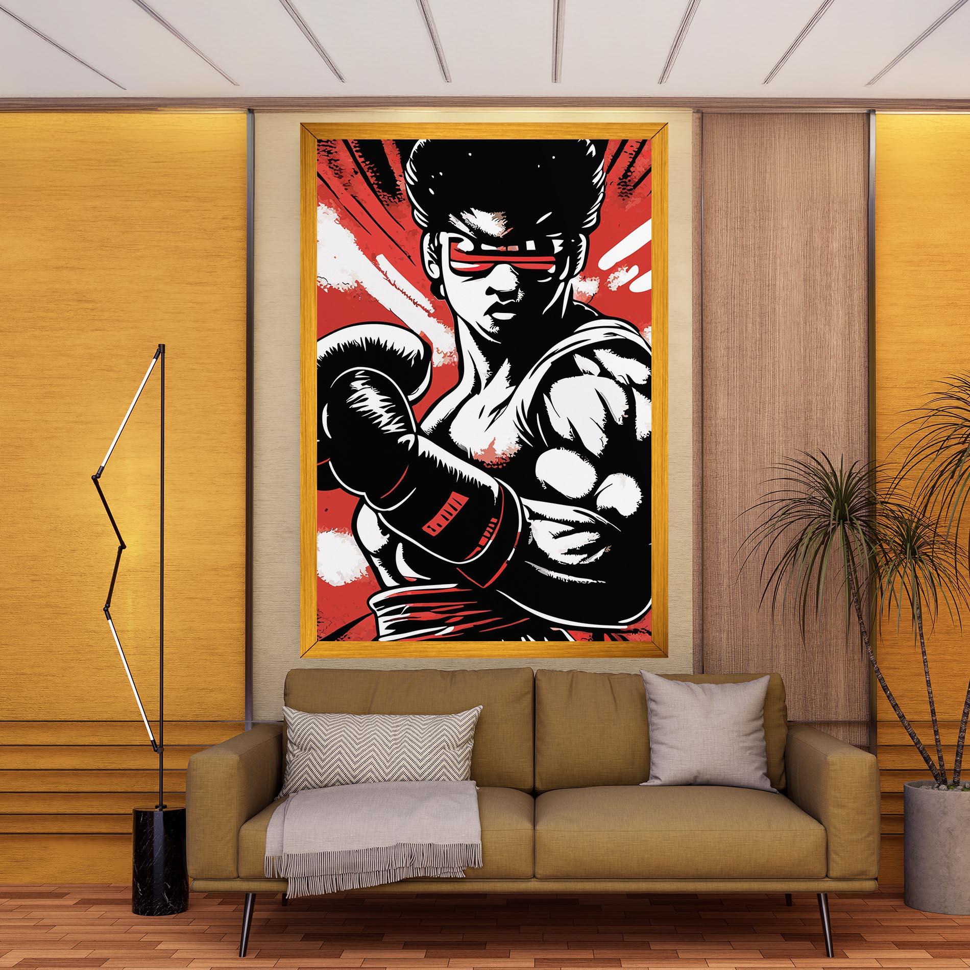 Tablou Canvas Video Game Box mockup 9