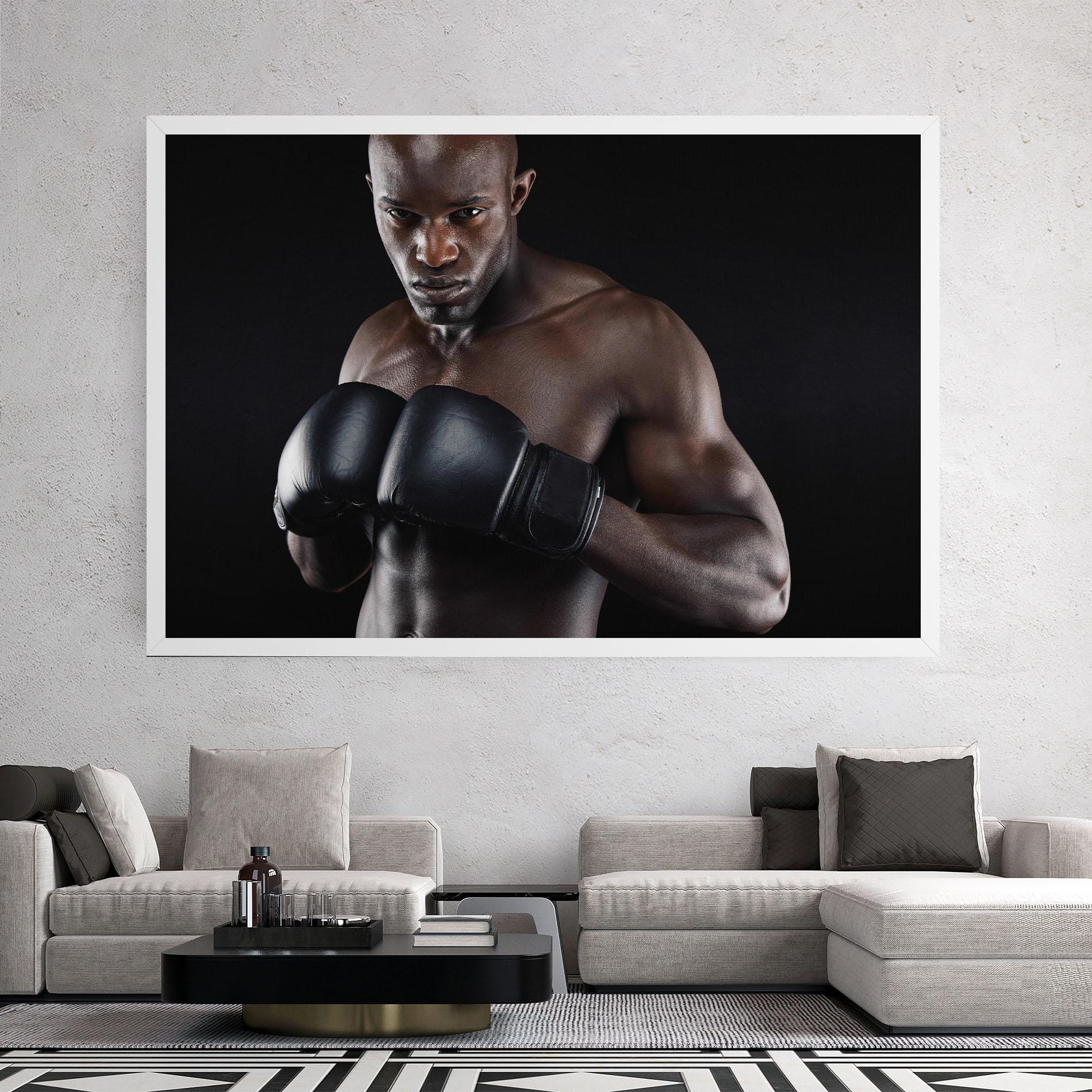 Tablou Canvas Powerful Fighter mockup 2