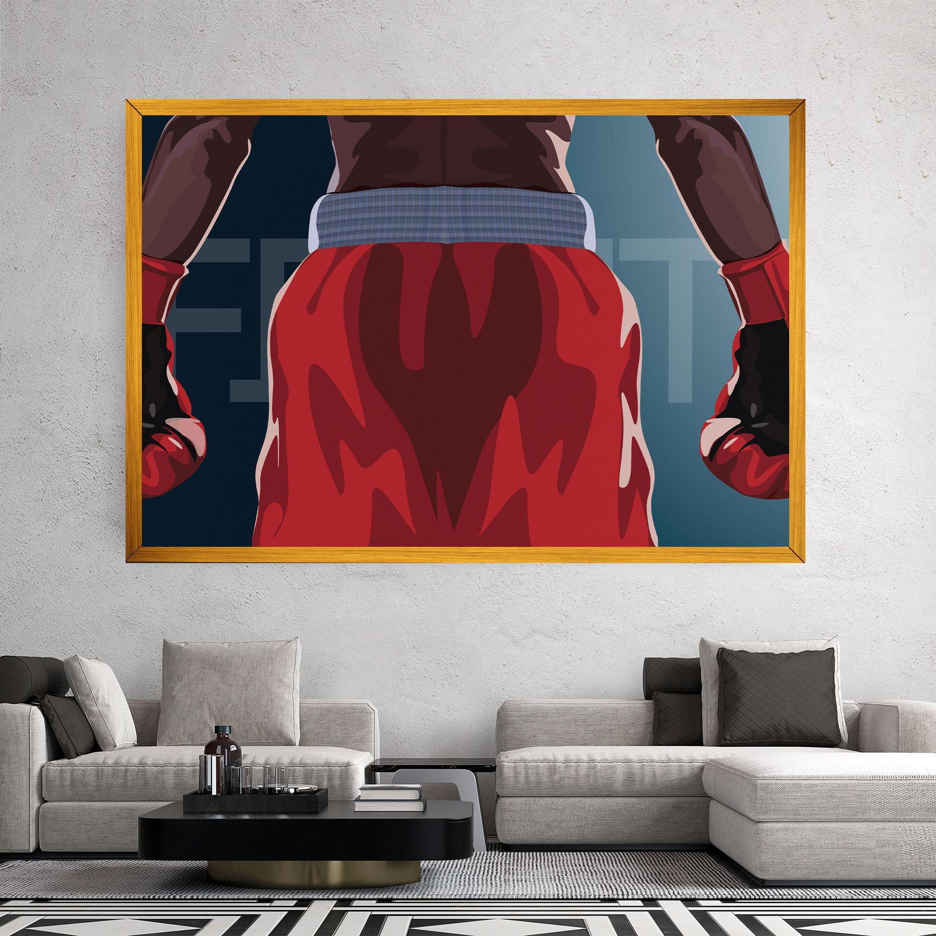 Tablou Canvas Fight Box mockup 2