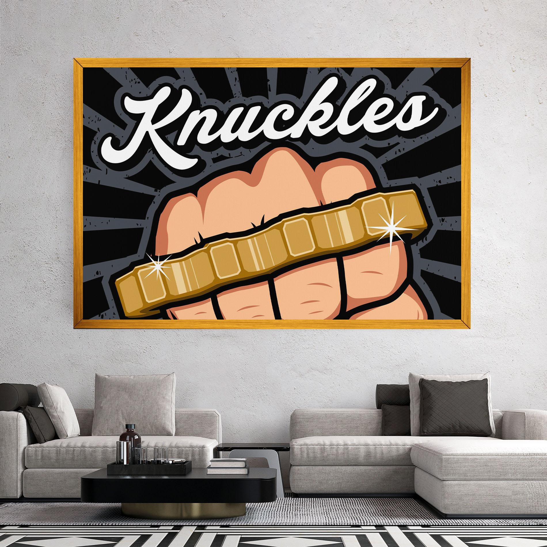 Tablou Canvas Knuckles mockup 2