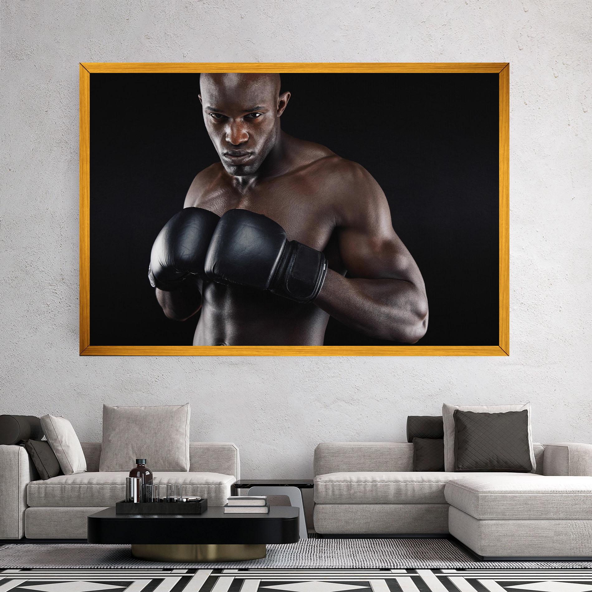Tablou Canvas Powerful Fighter mockup 2