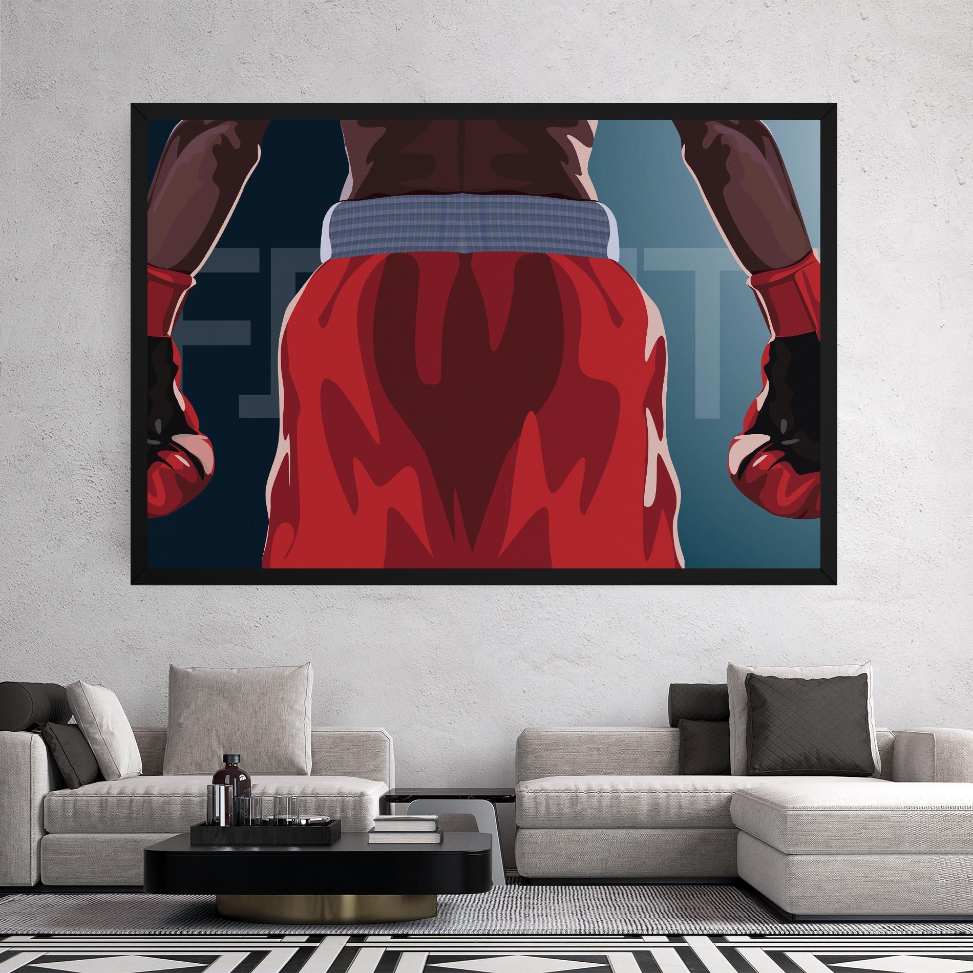 Tablou Canvas Fight Box mockup 2