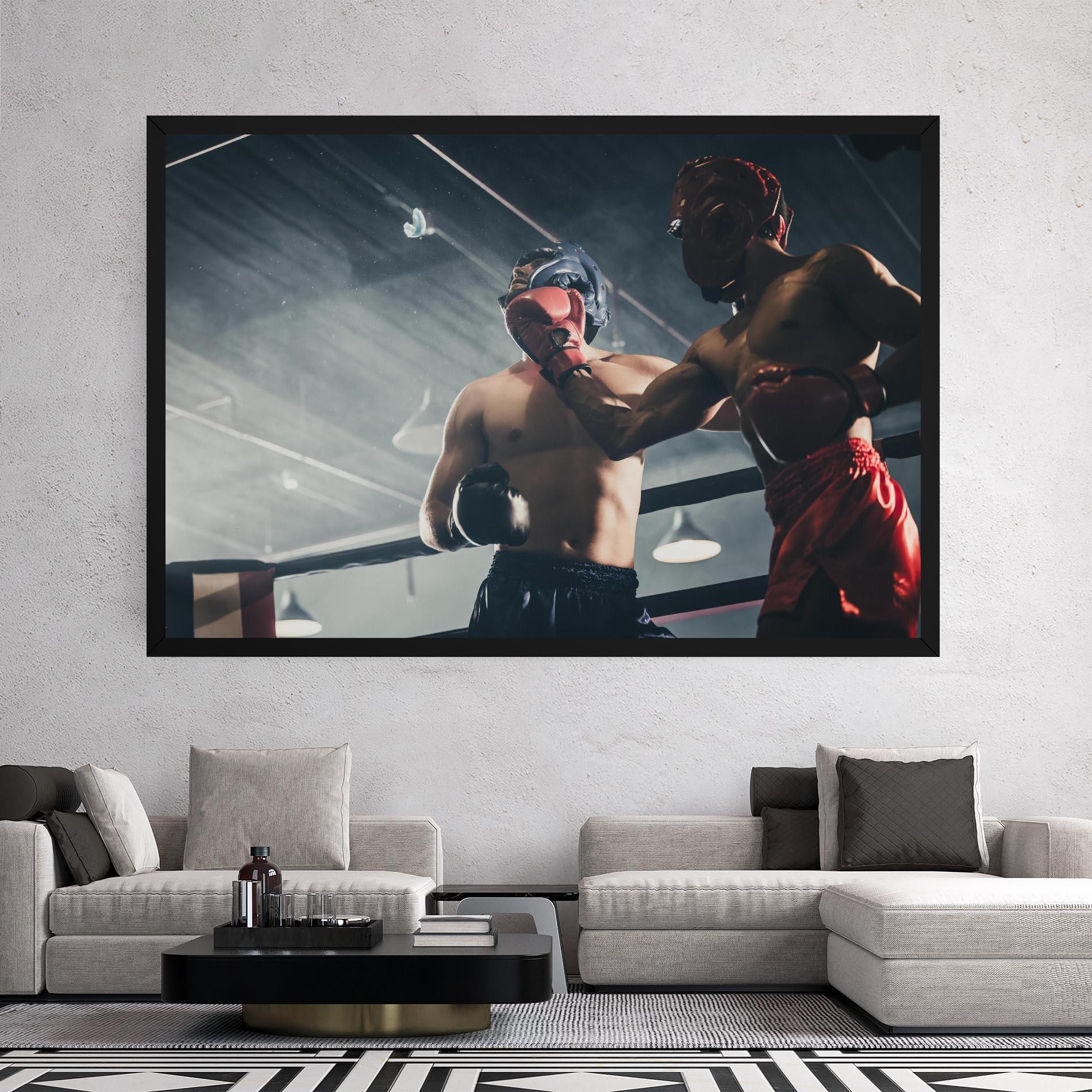 Tablou Canvas Knockout King mockup 2