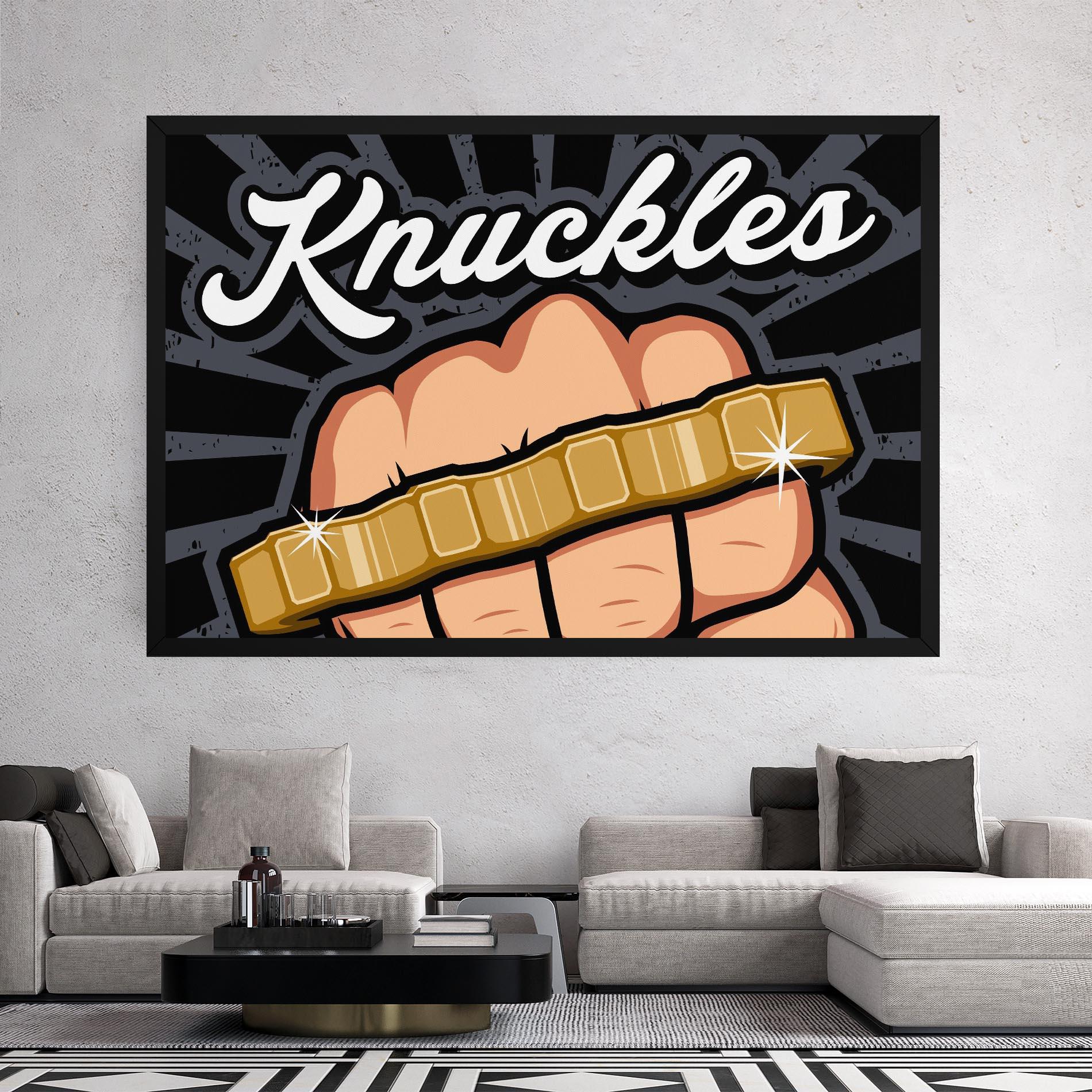Tablou Canvas Knuckles mockup 2