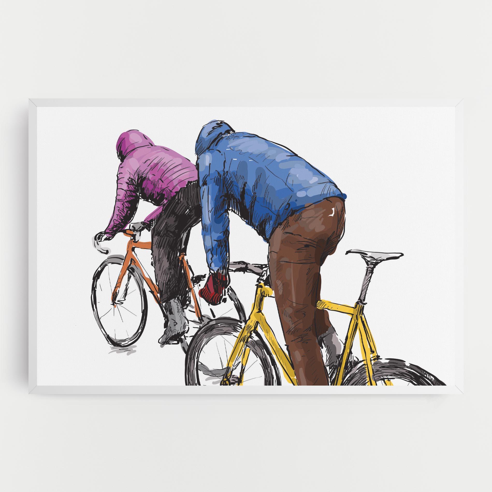 Tablou Canvas Bike Trip mockup 0