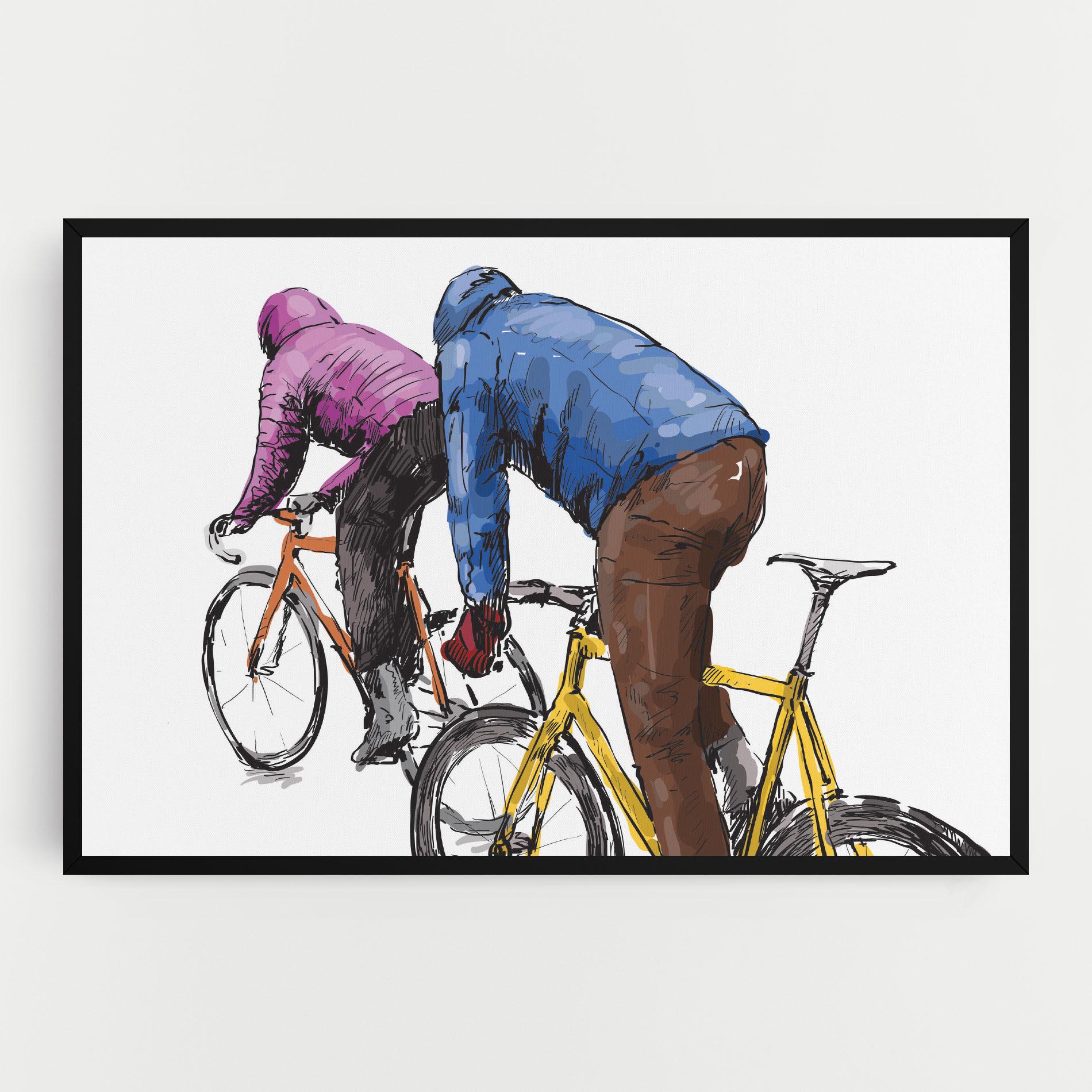 Tablou Canvas Bike Trip mockup 0