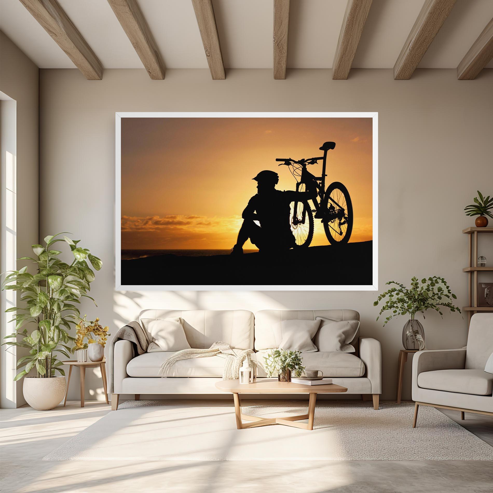 Tablou Canvas Relax Bike mockup 6