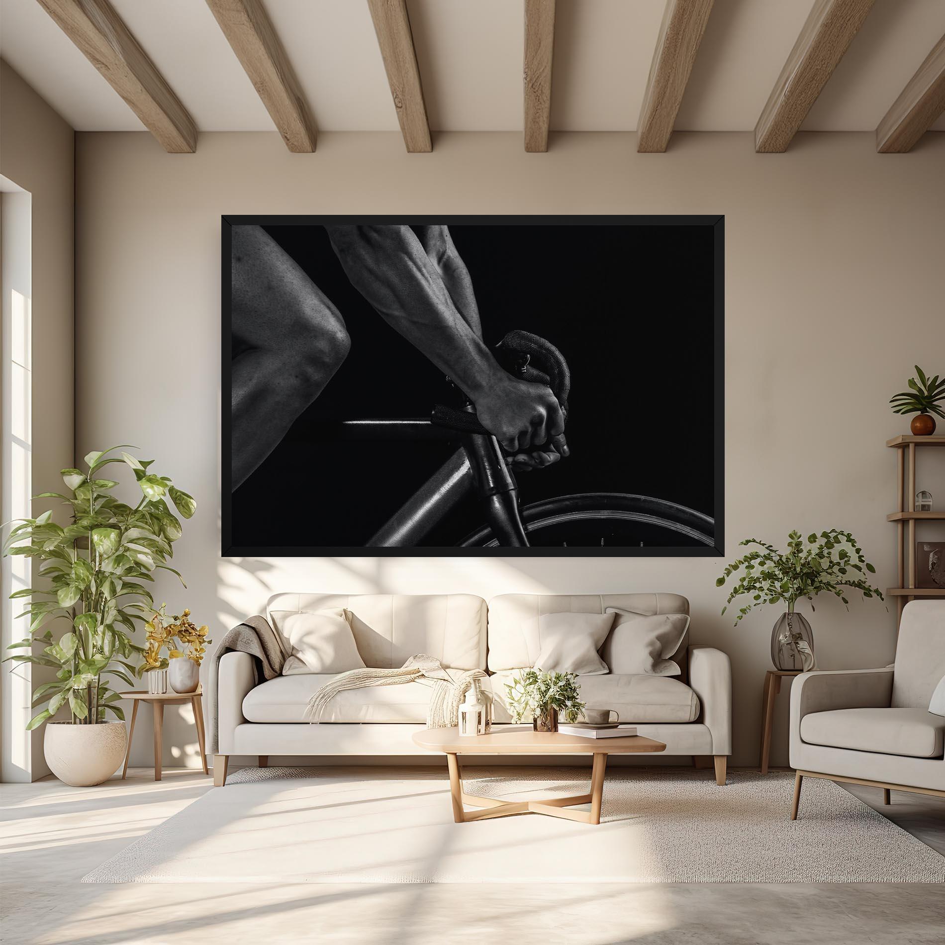 Tablou Canvas Bike Burst mockup 6