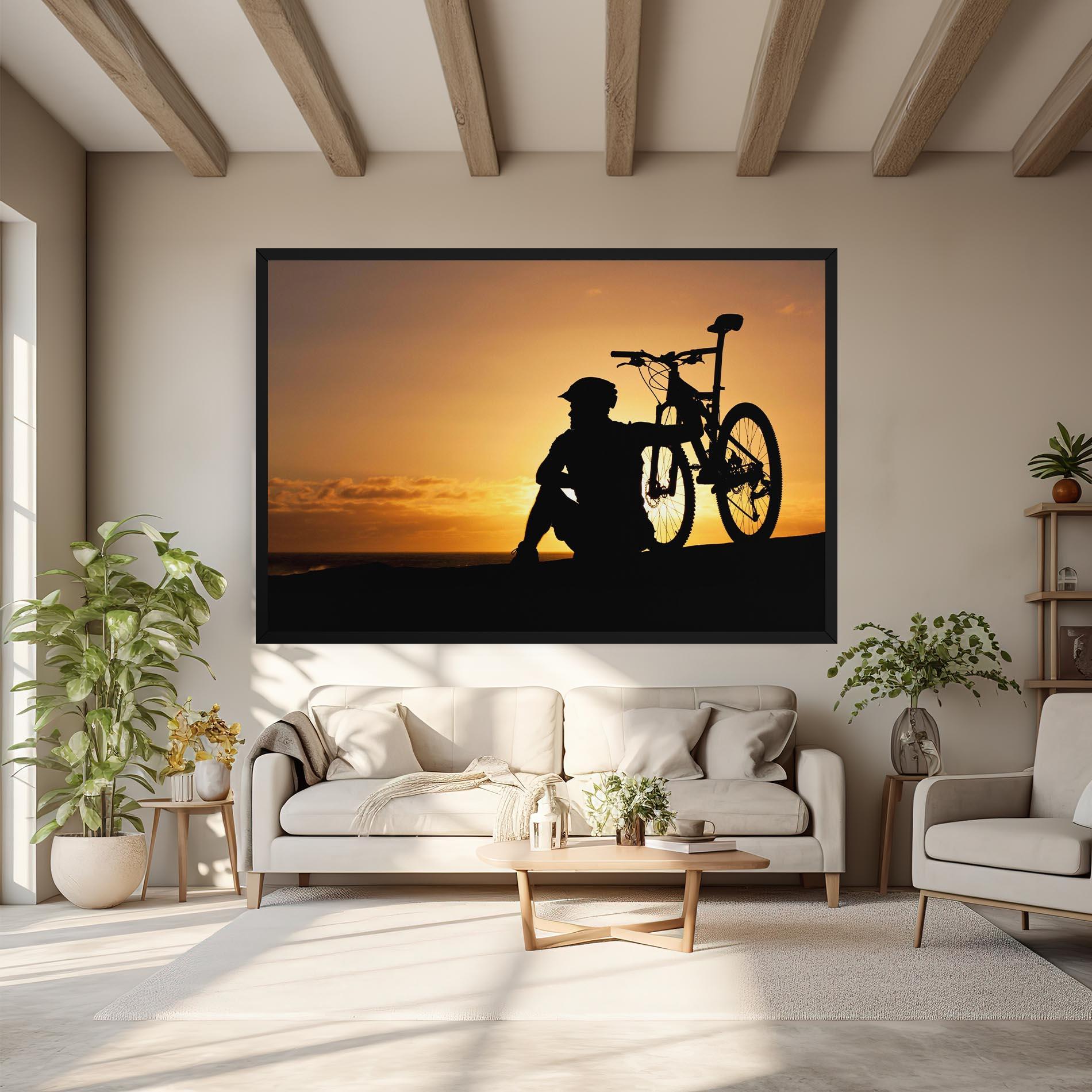 Tablou Canvas Relax Bike mockup 6