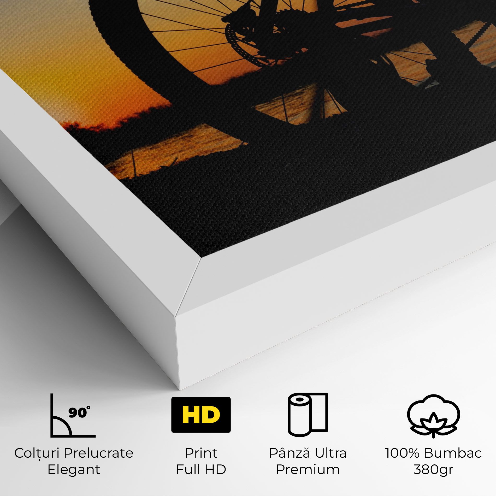 Beach Bike Silhouette mockup 4