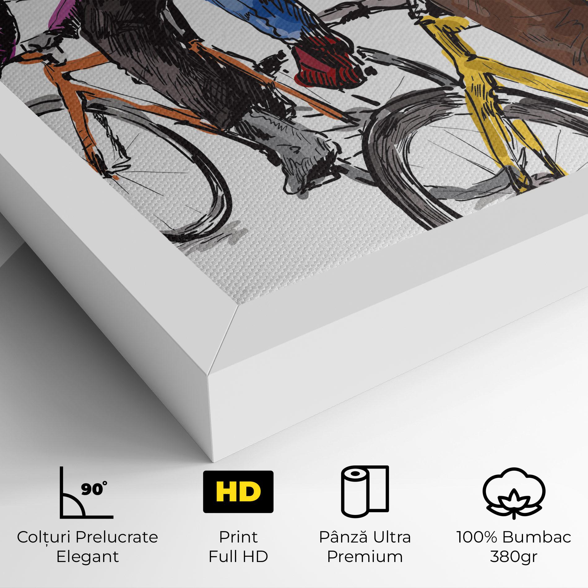 Tablou Canvas Bike Trip mockup 4