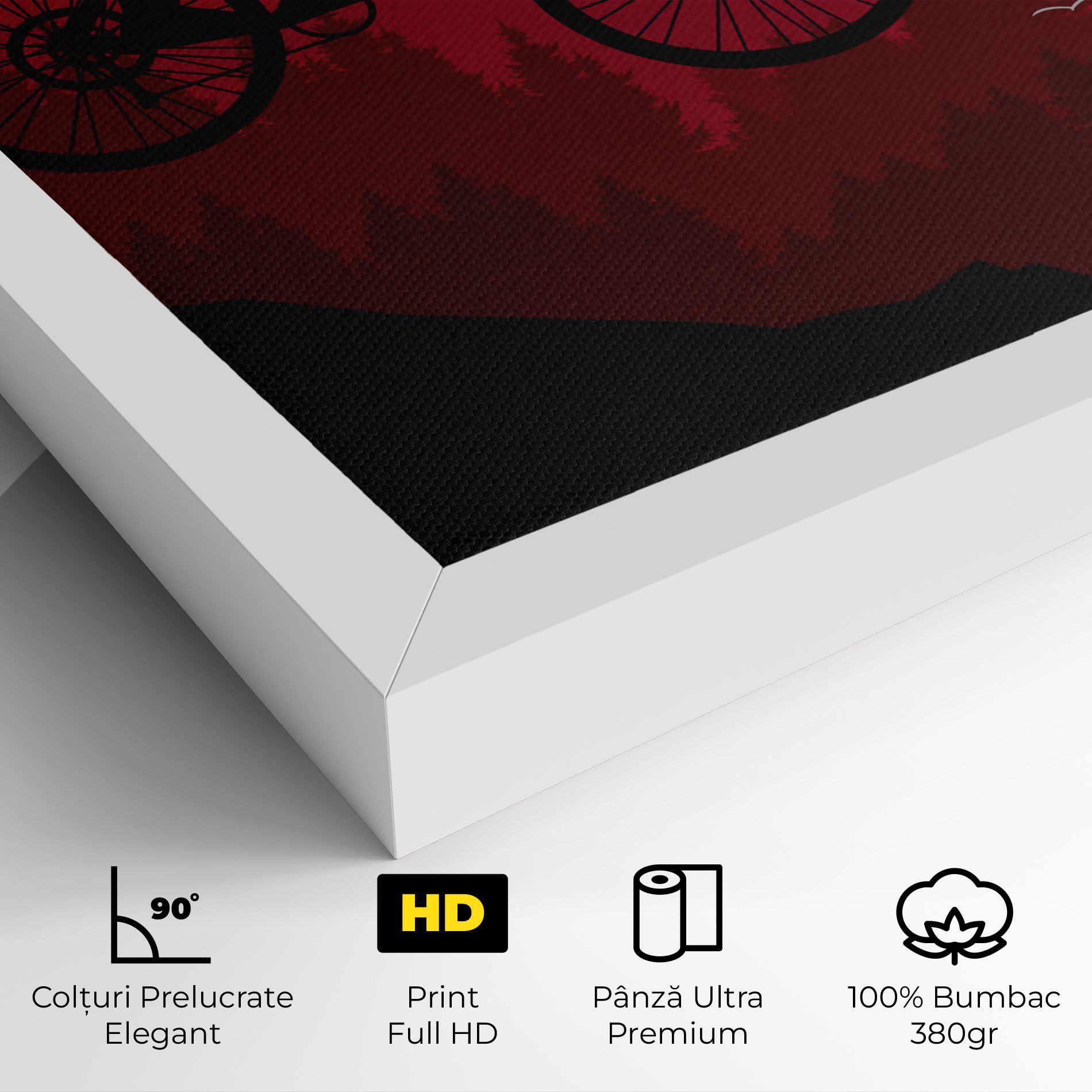 Mountain Bike Sunset mockup 4