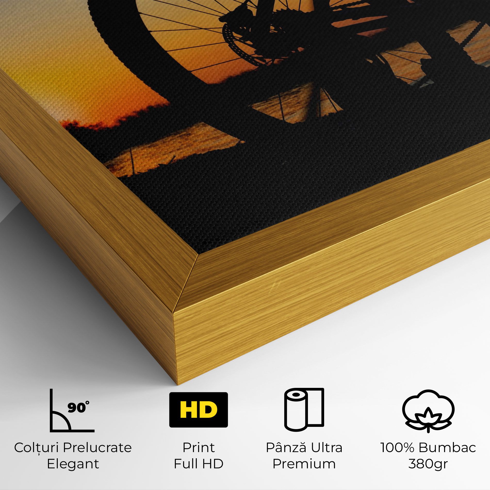 Beach Bike Silhouette mockup 4