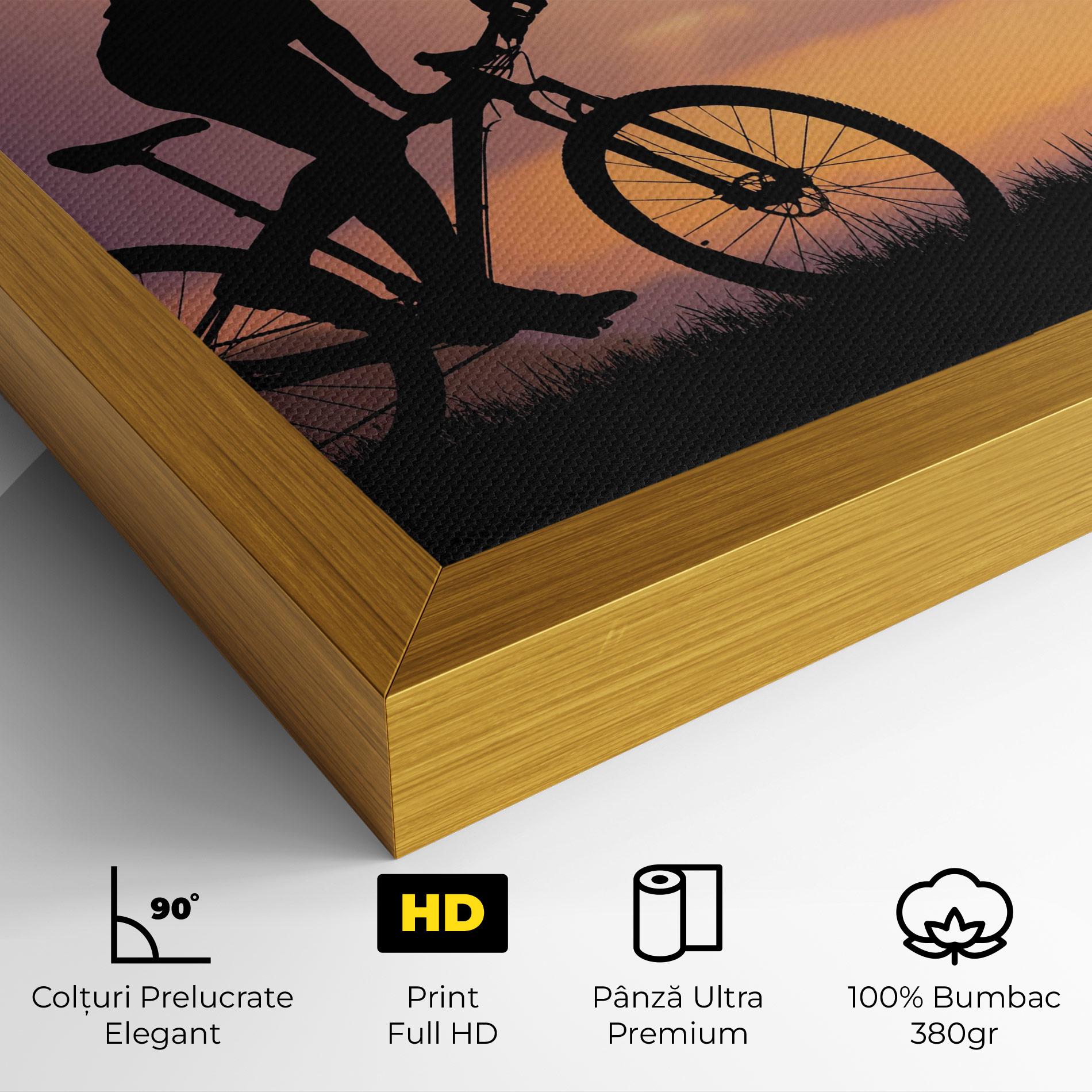 Tablou Canvas Bike Travel Concept mockup 4