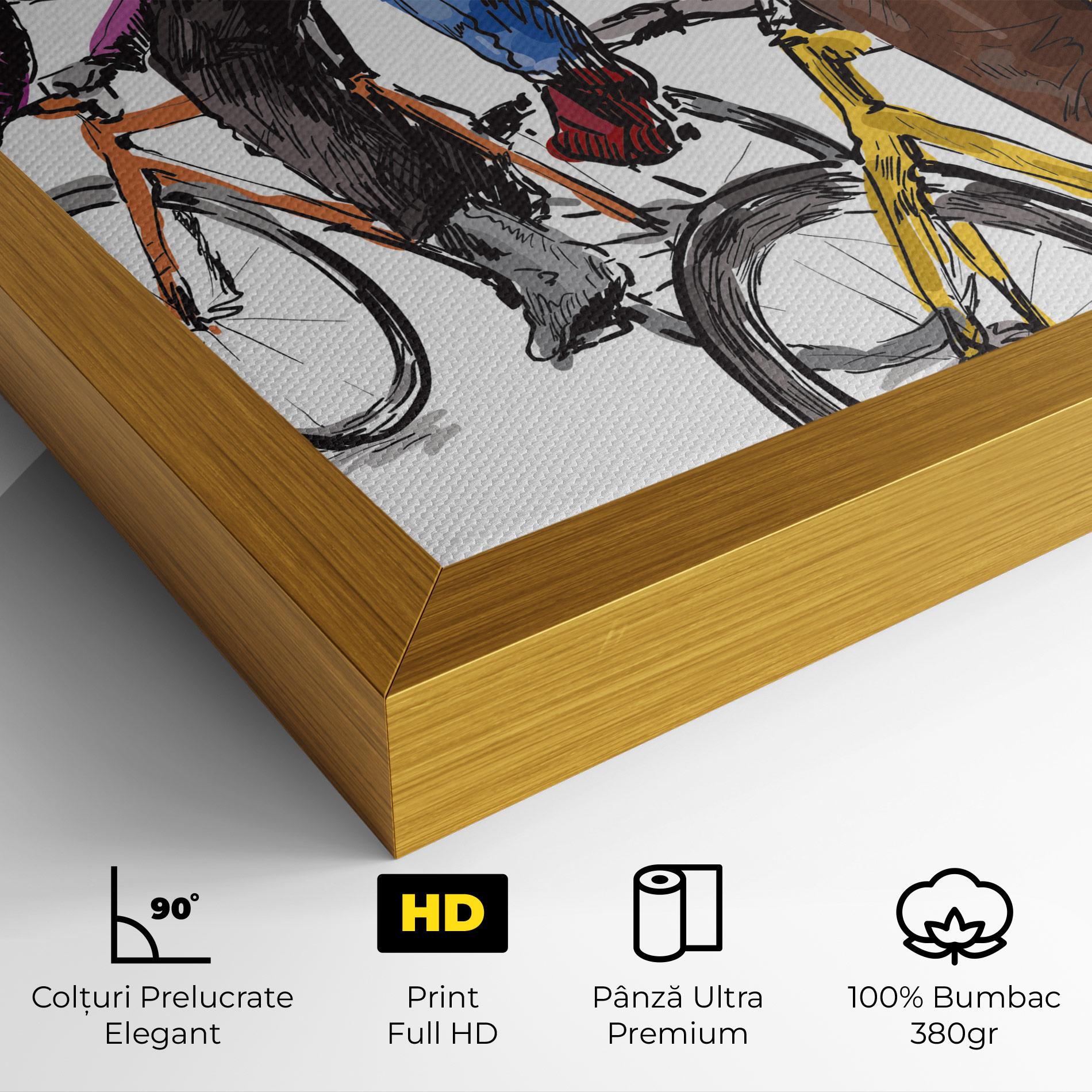 Tablou Canvas Bike Trip mockup 4