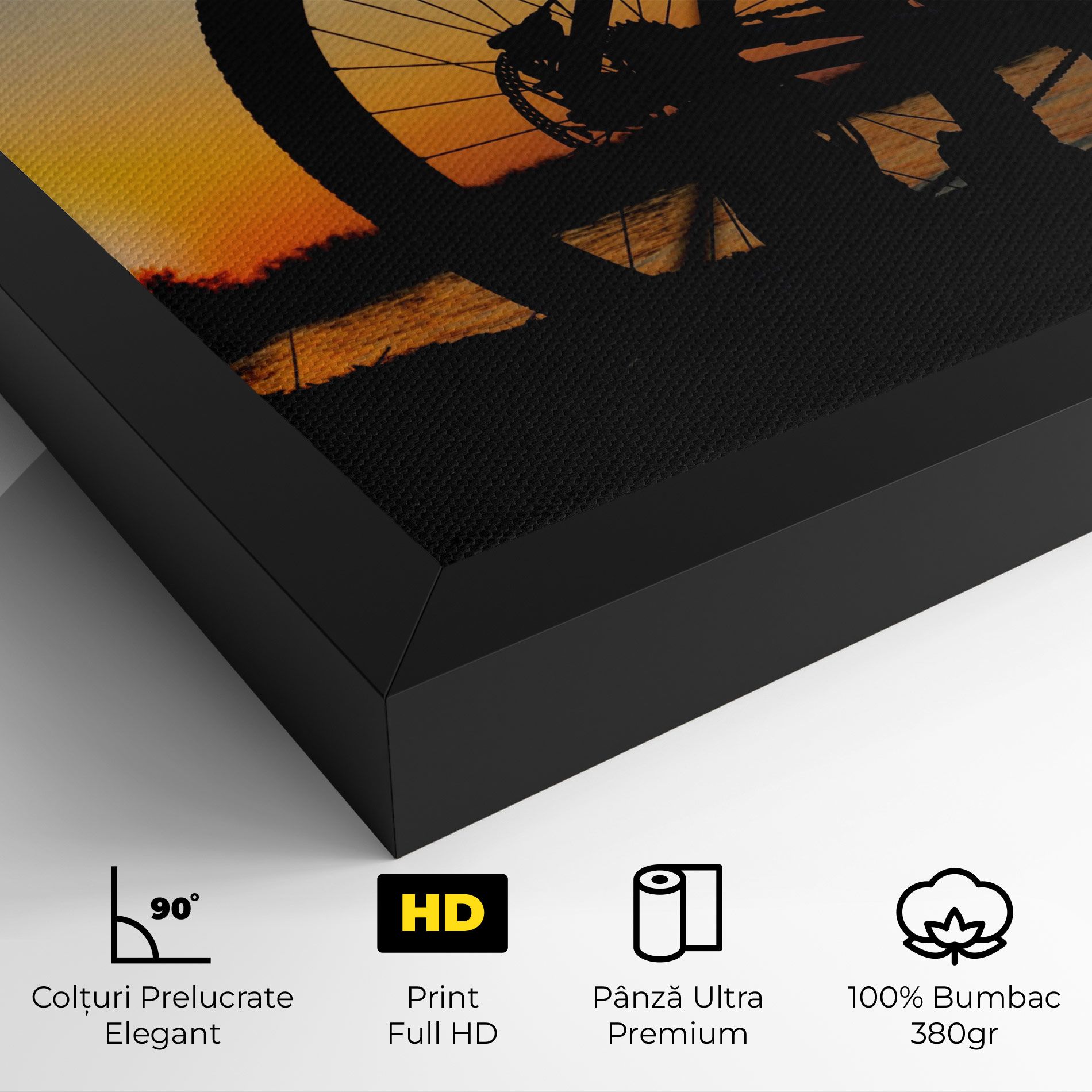 Beach Bike Silhouette mockup 4