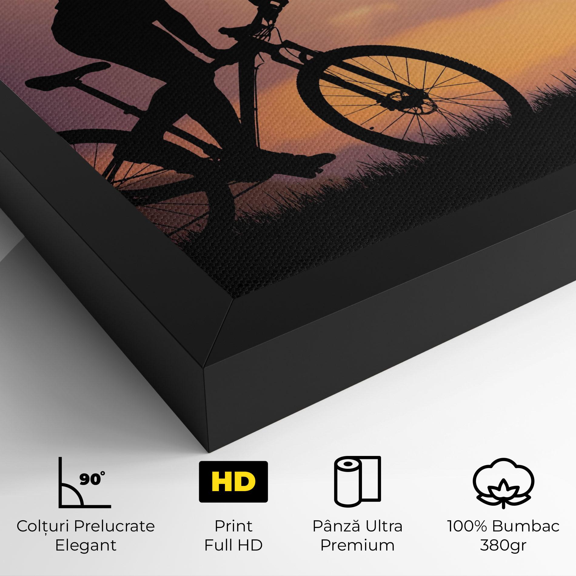 Tablou Canvas Bike Travel Concept mockup 4