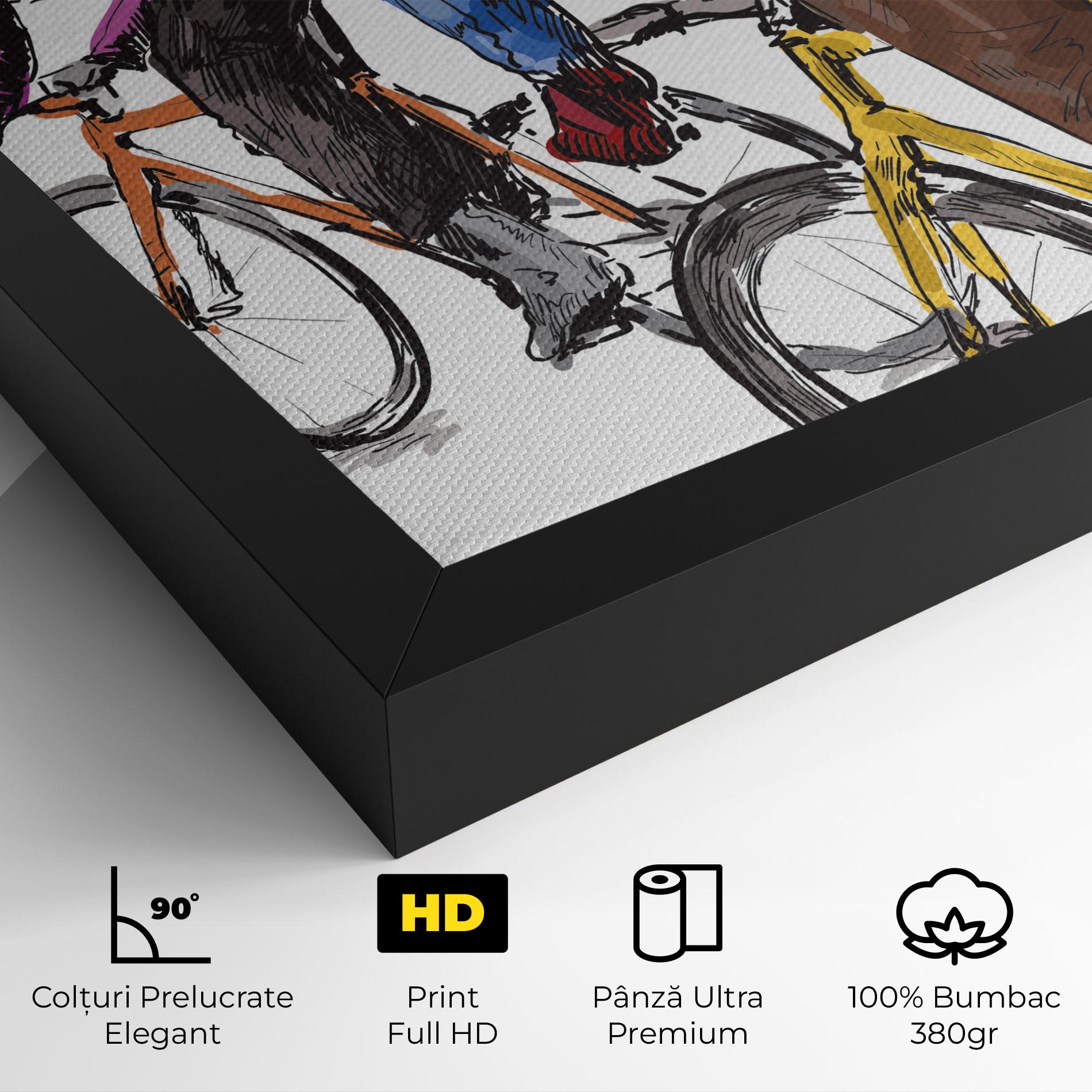 Tablou Canvas Bike Trip mockup 4