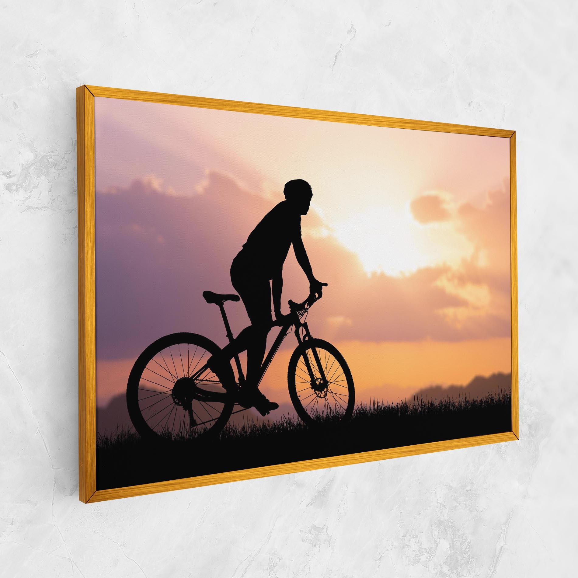 Tablou Canvas Bike Travel Concept mockup 1