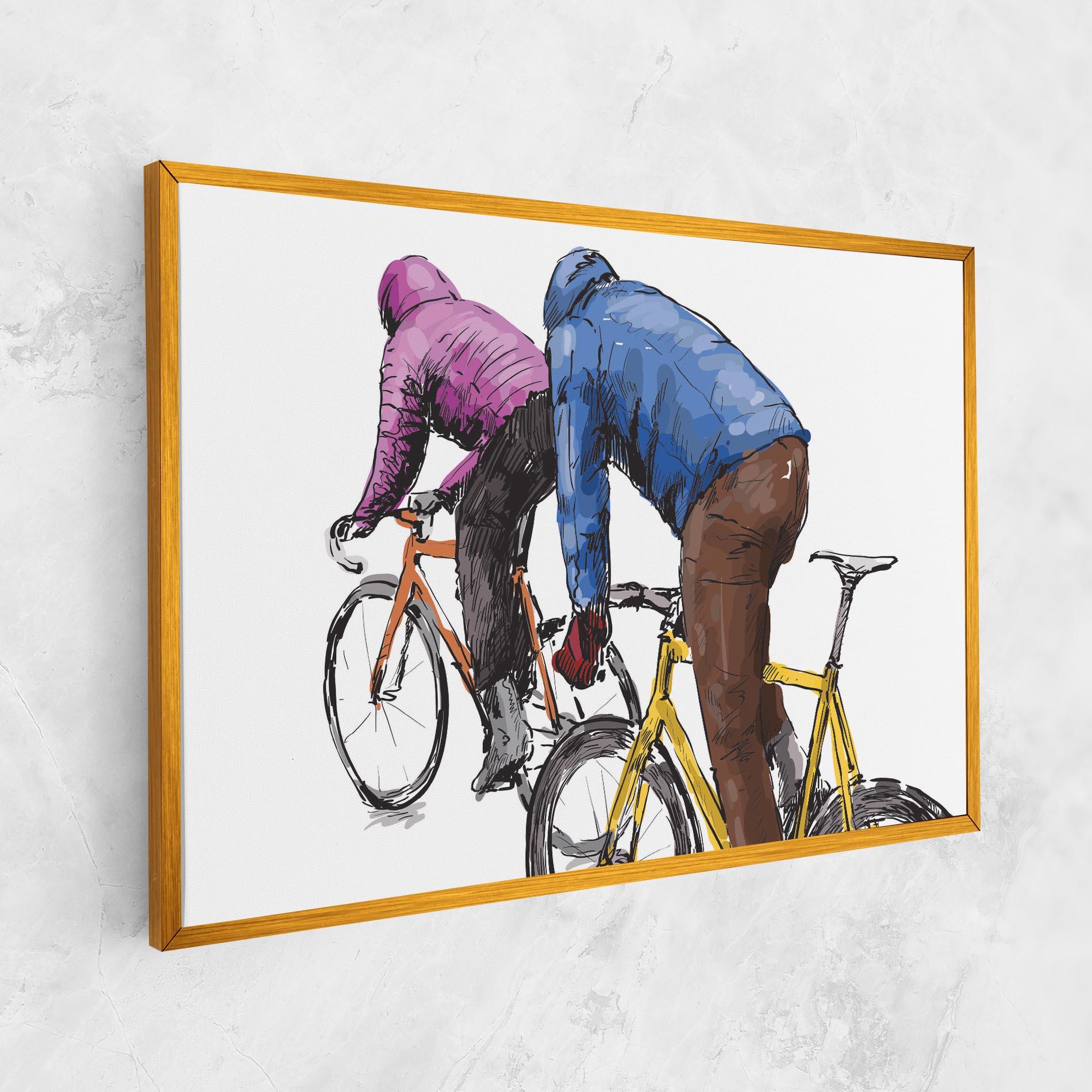 Tablou Canvas Bike Trip mockup 1