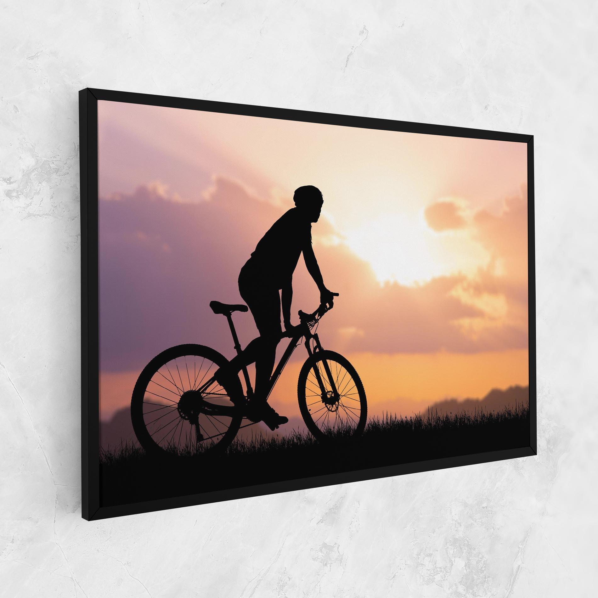 Tablou Canvas Bike Travel Concept mockup 1