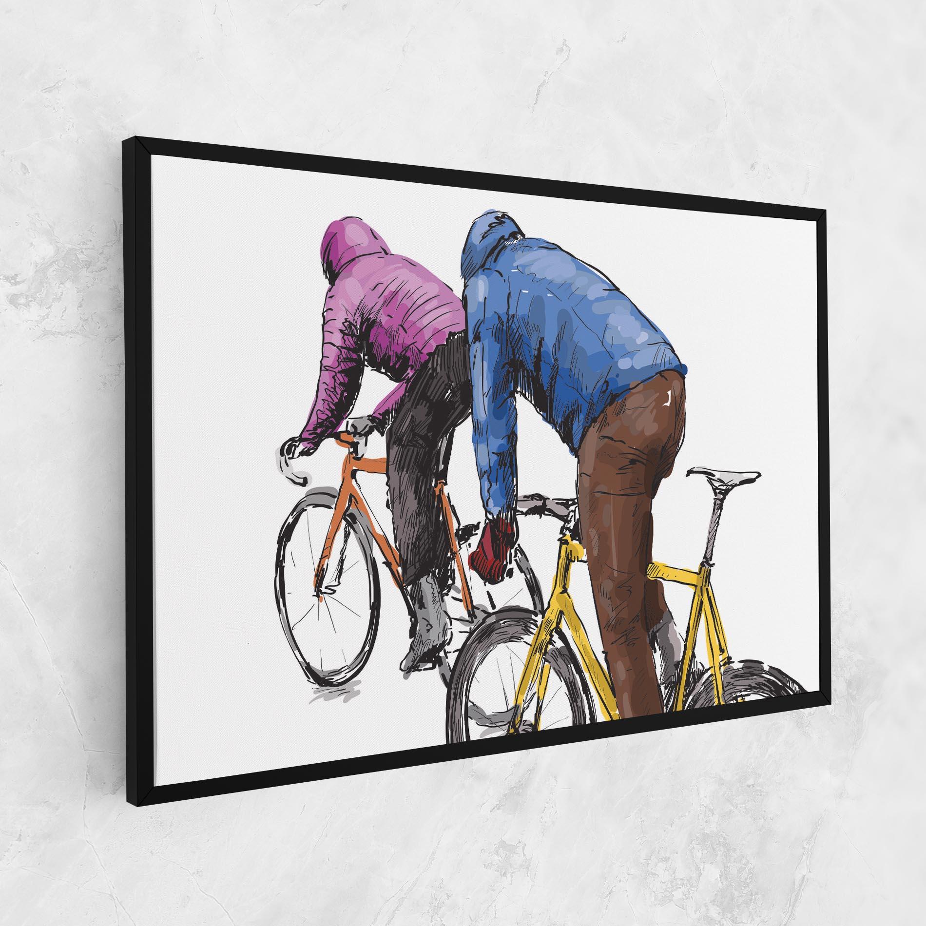 Tablou Canvas Bike Trip mockup 1