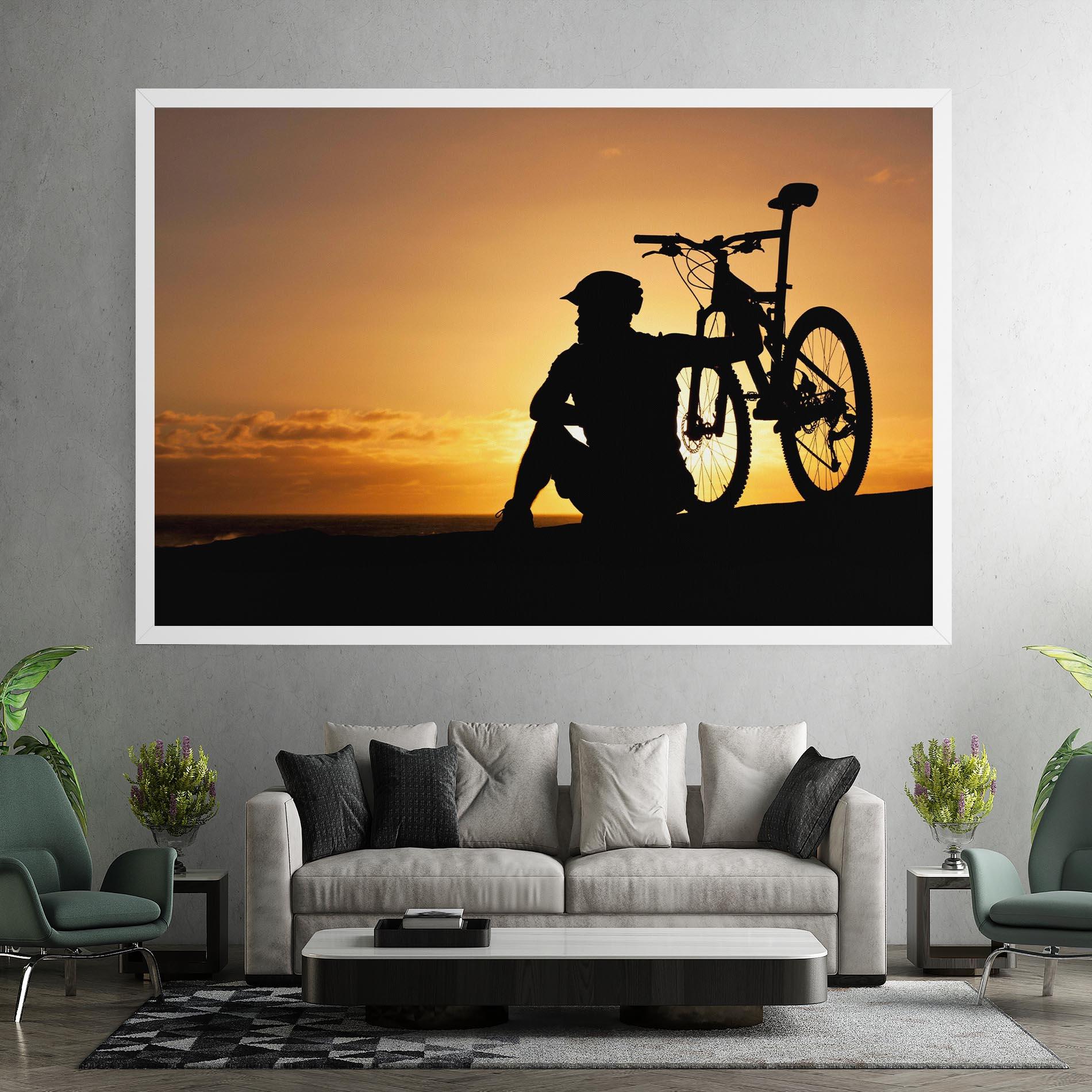 Tablou Canvas Relax Bike mockup 7