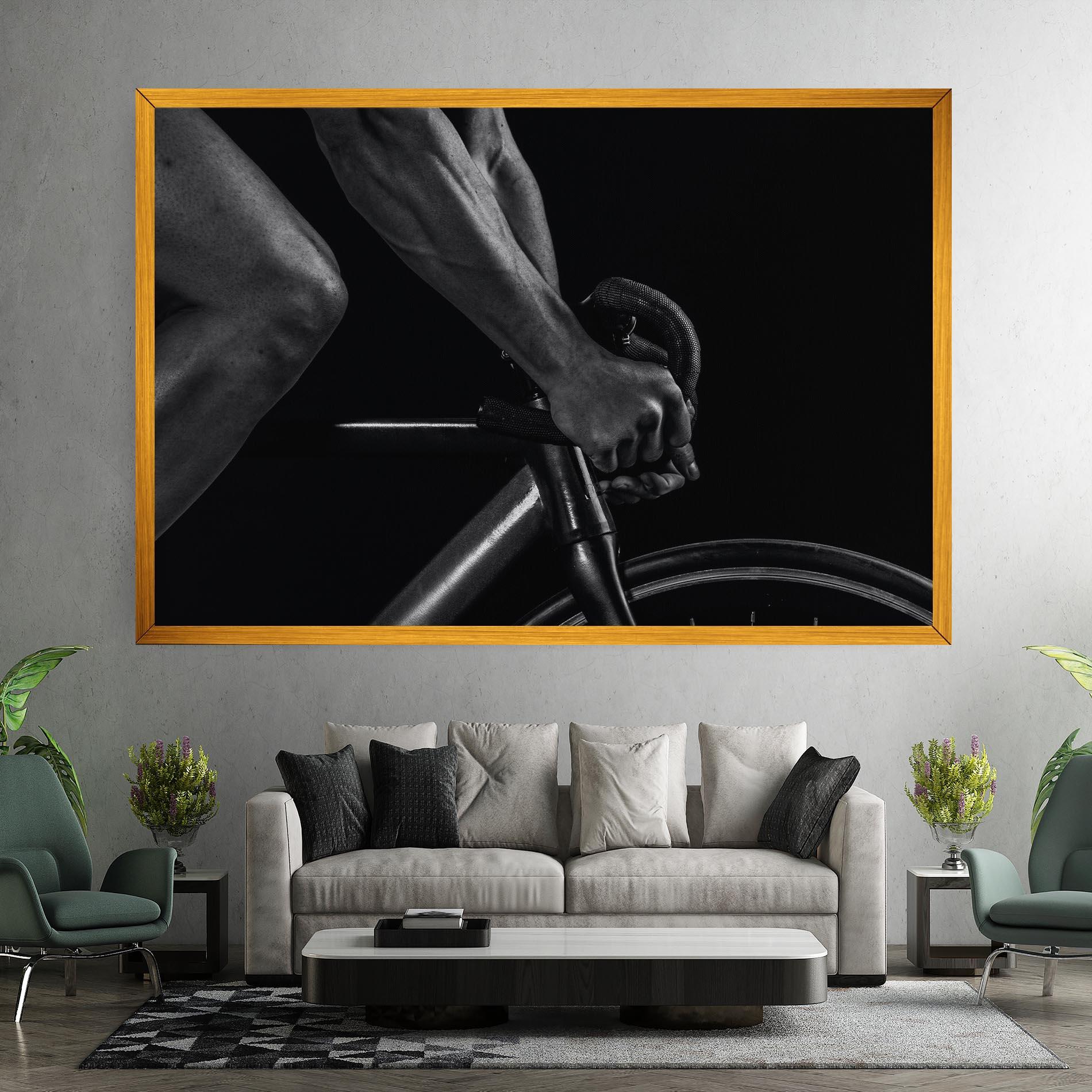Tablou Canvas Bike Burst mockup 7