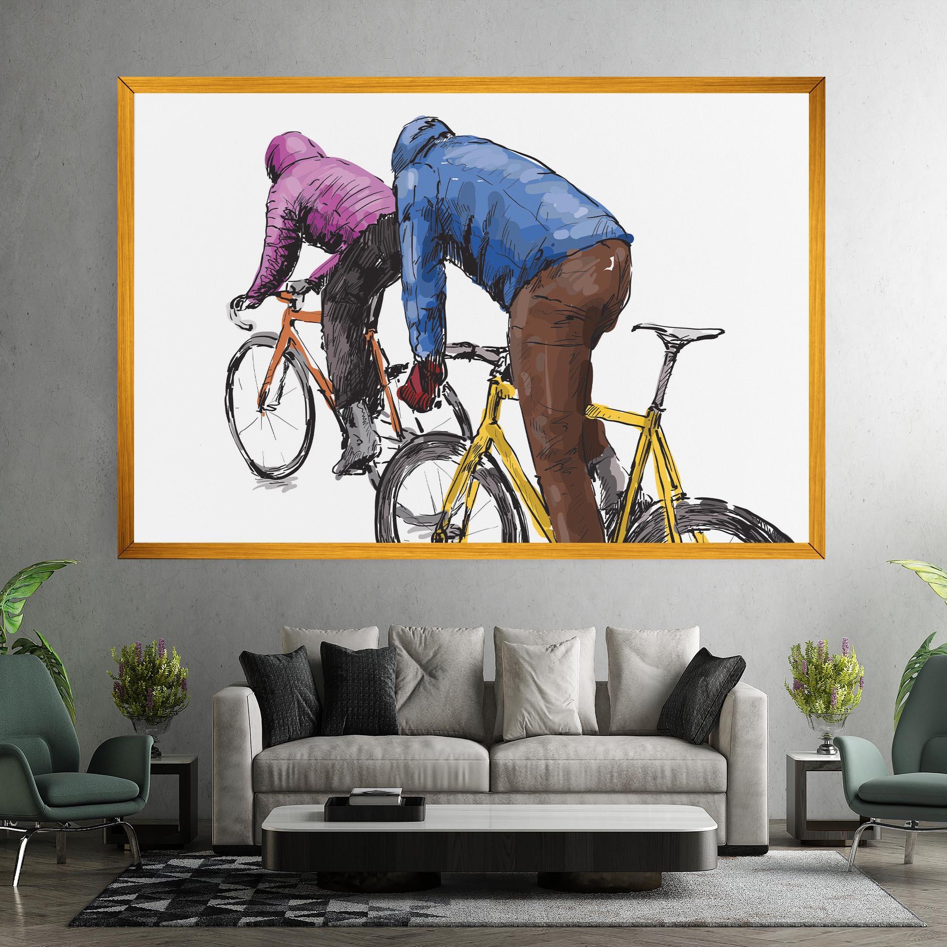 Tablou Canvas Bike Trip mockup 7