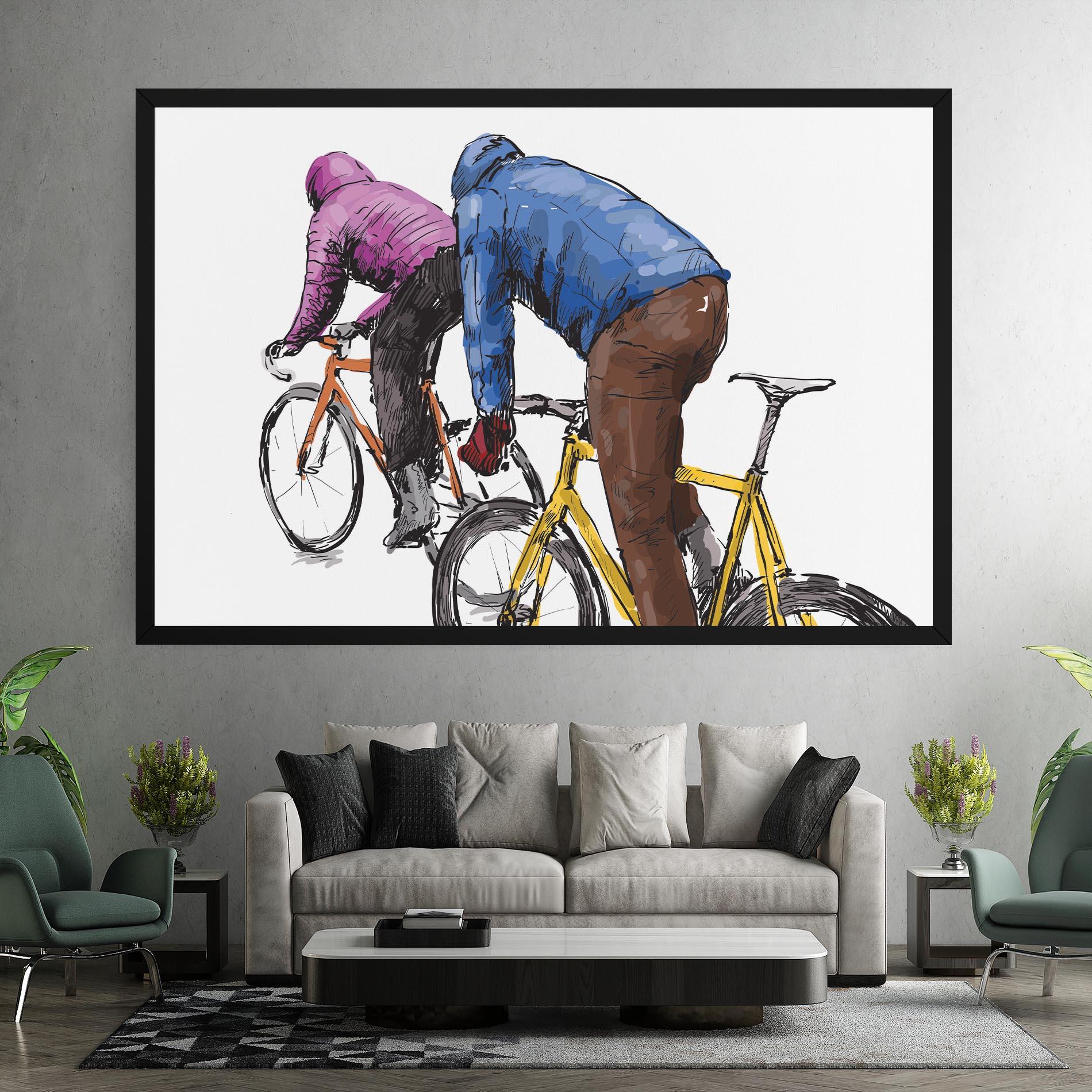 Tablou Canvas Bike Trip mockup 7