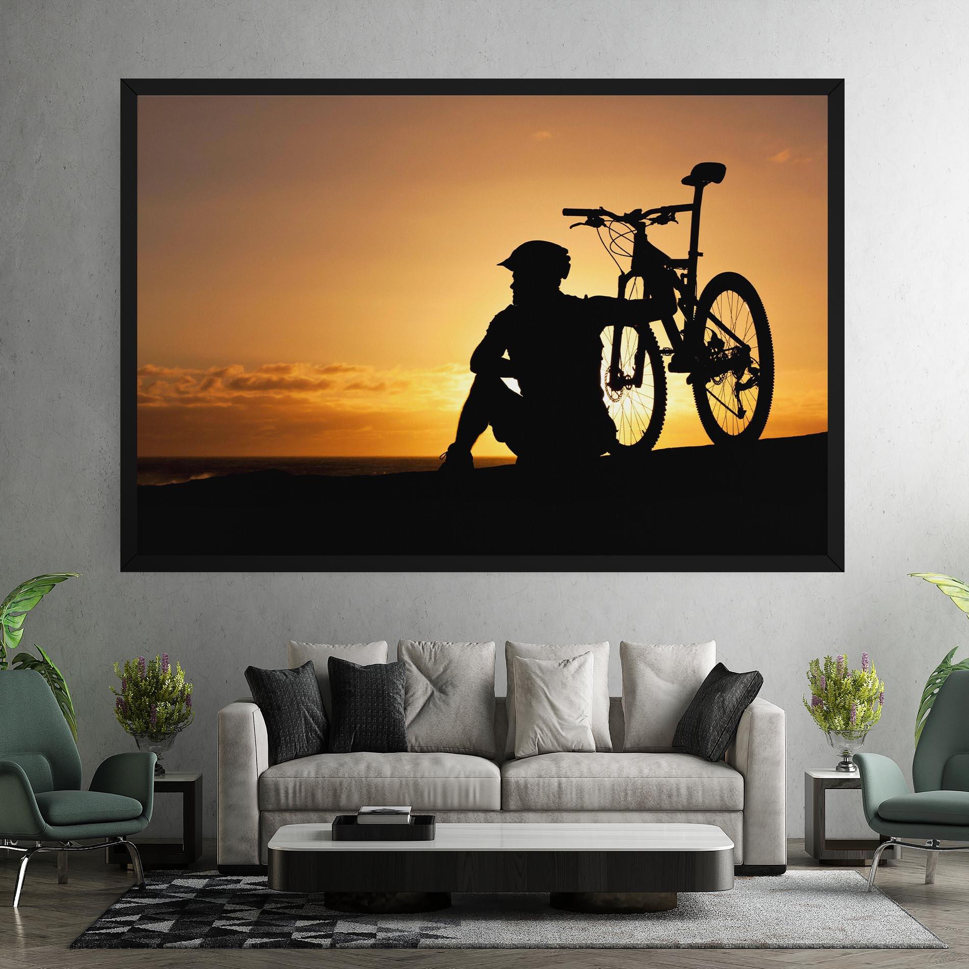 Tablou Canvas Relax Bike mockup 7