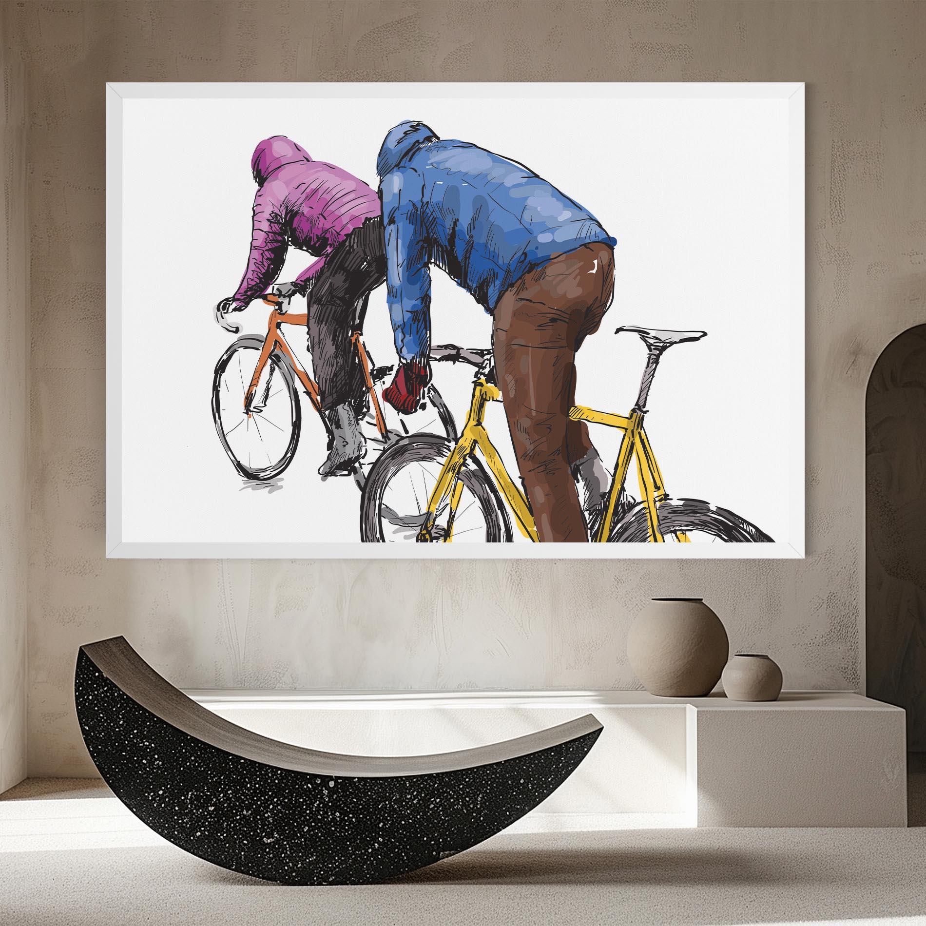 Tablou Canvas Bike Trip mockup 8