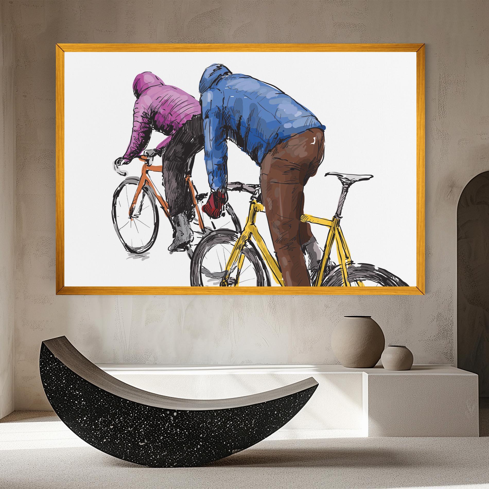 Tablou Canvas Bike Trip mockup 8