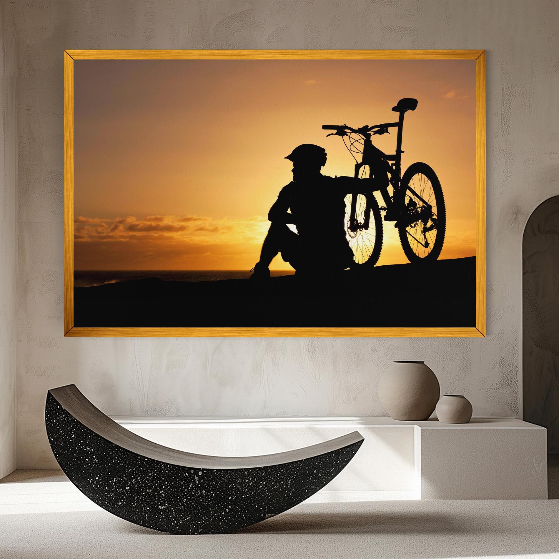 Tablou Canvas Relax Bike mockup 8