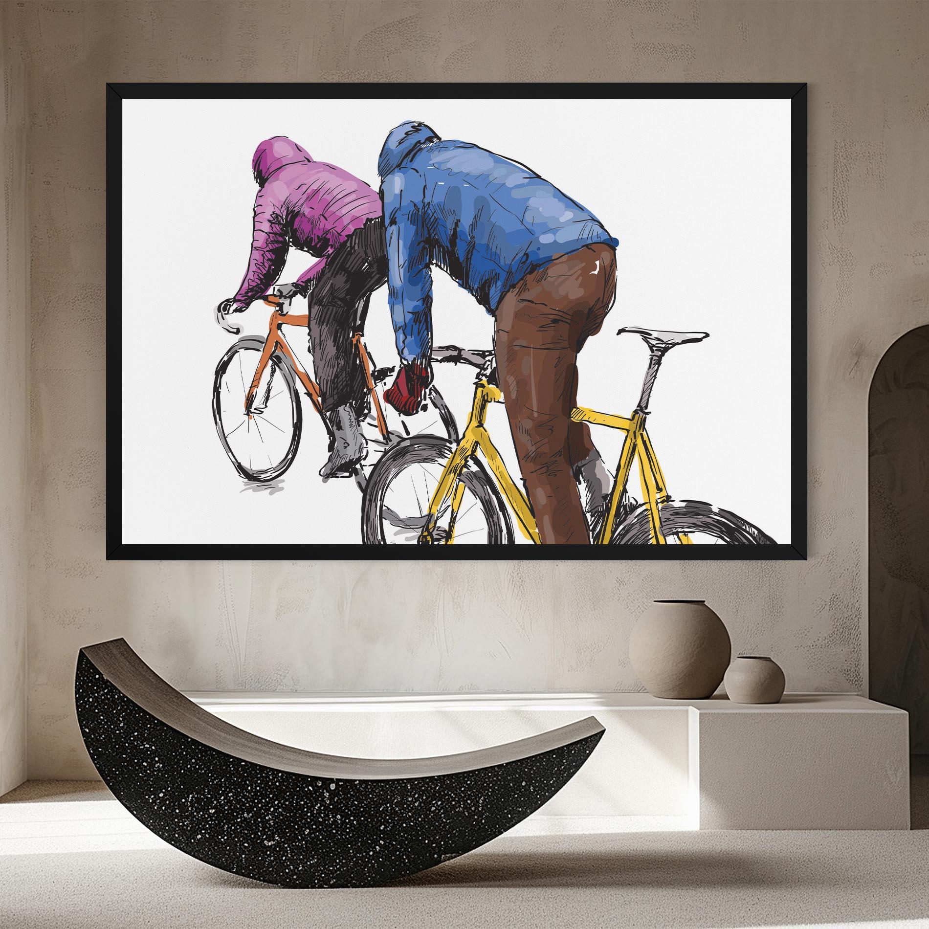 Tablou Canvas Bike Trip mockup 8