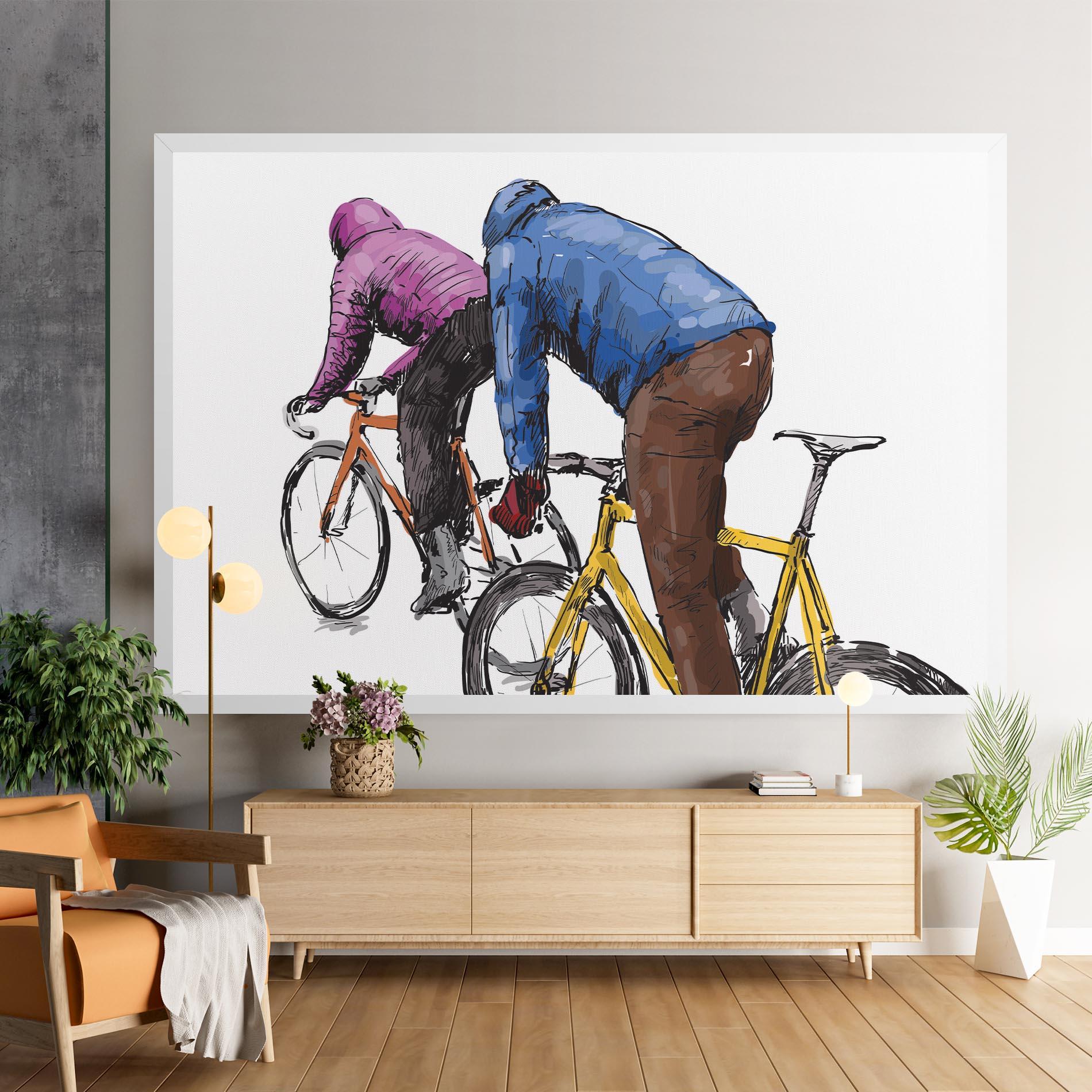 Tablou Canvas Bike Trip mockup 9