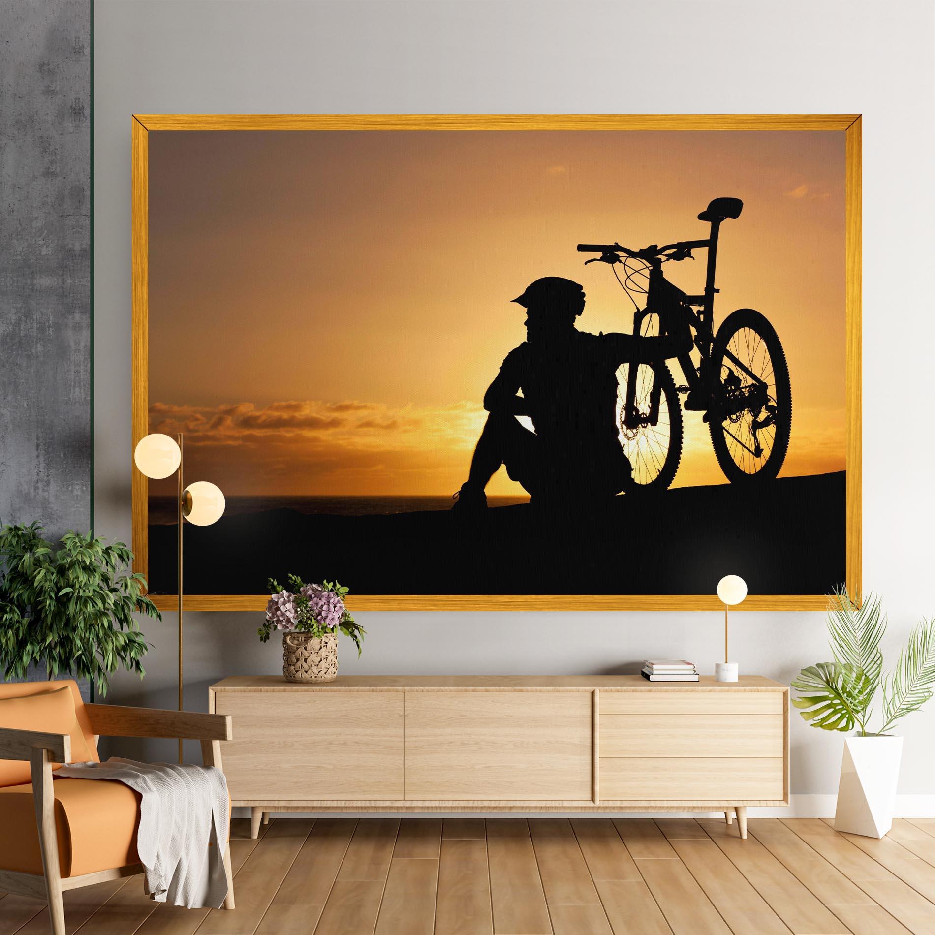 Tablou Canvas Relax Bike mockup 9