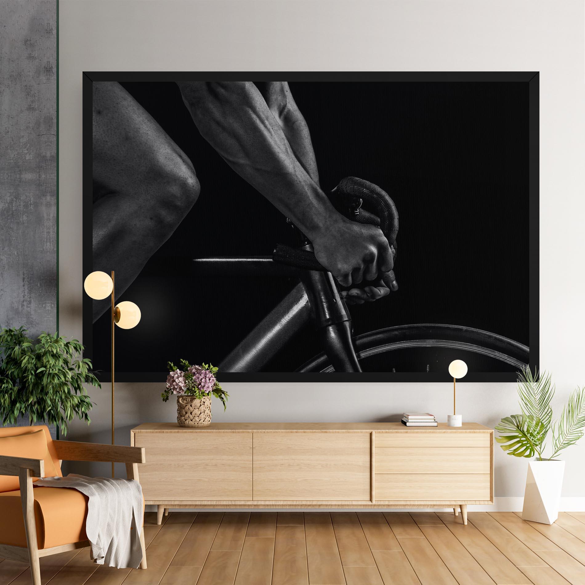 Tablou Canvas Bike Burst mockup 9