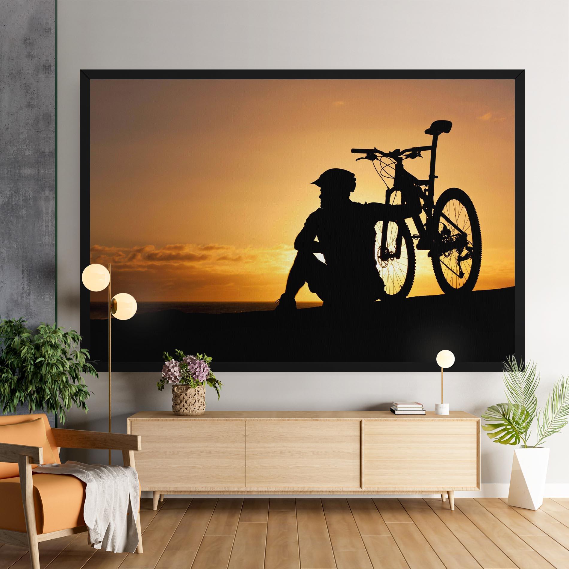 Tablou Canvas Relax Bike mockup 9